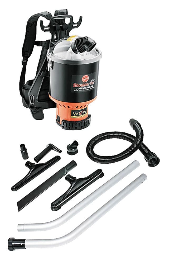 NEW Hoover commercial backpack vacuum