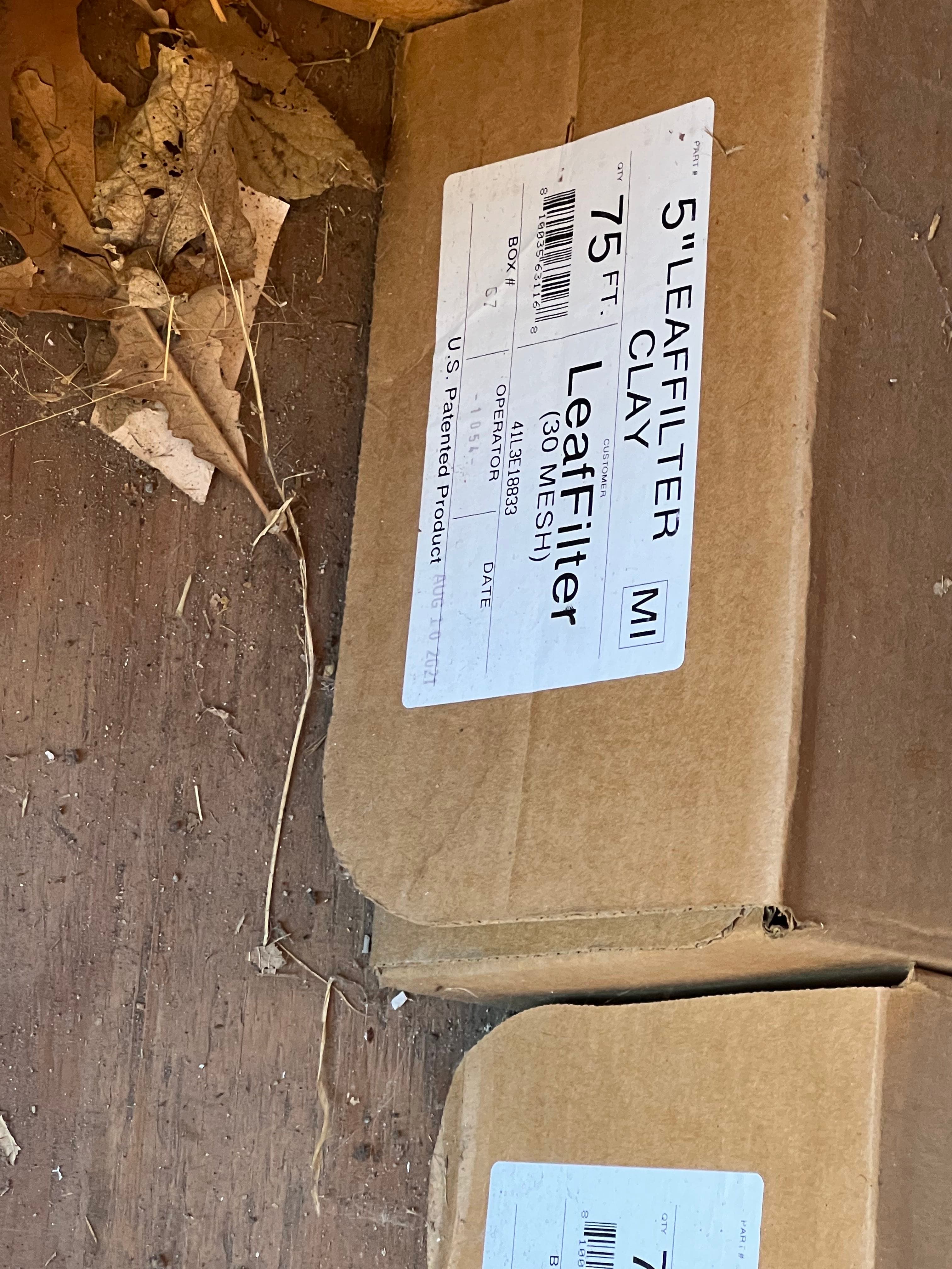 Leaf filter gutter guards 4