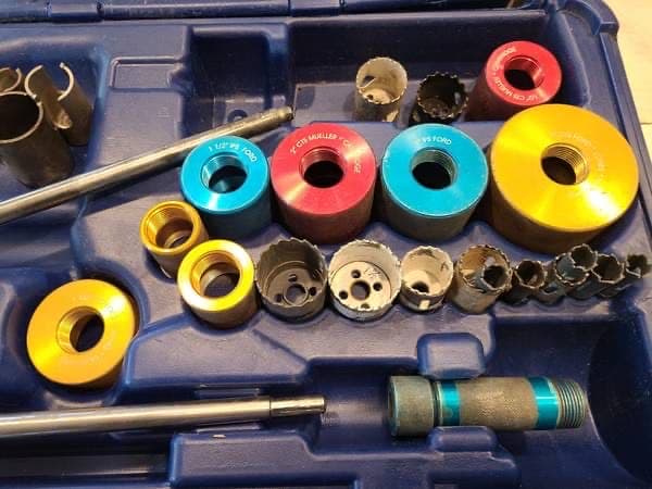 hot tap machine Romac, Mueller, 5