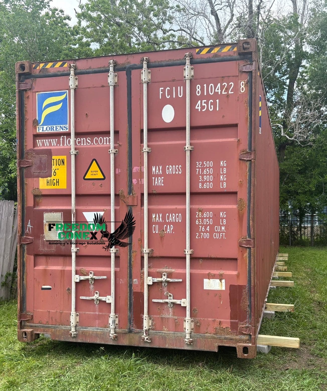 Storage Containers Available- 20ft, 40ft, 40ft HC