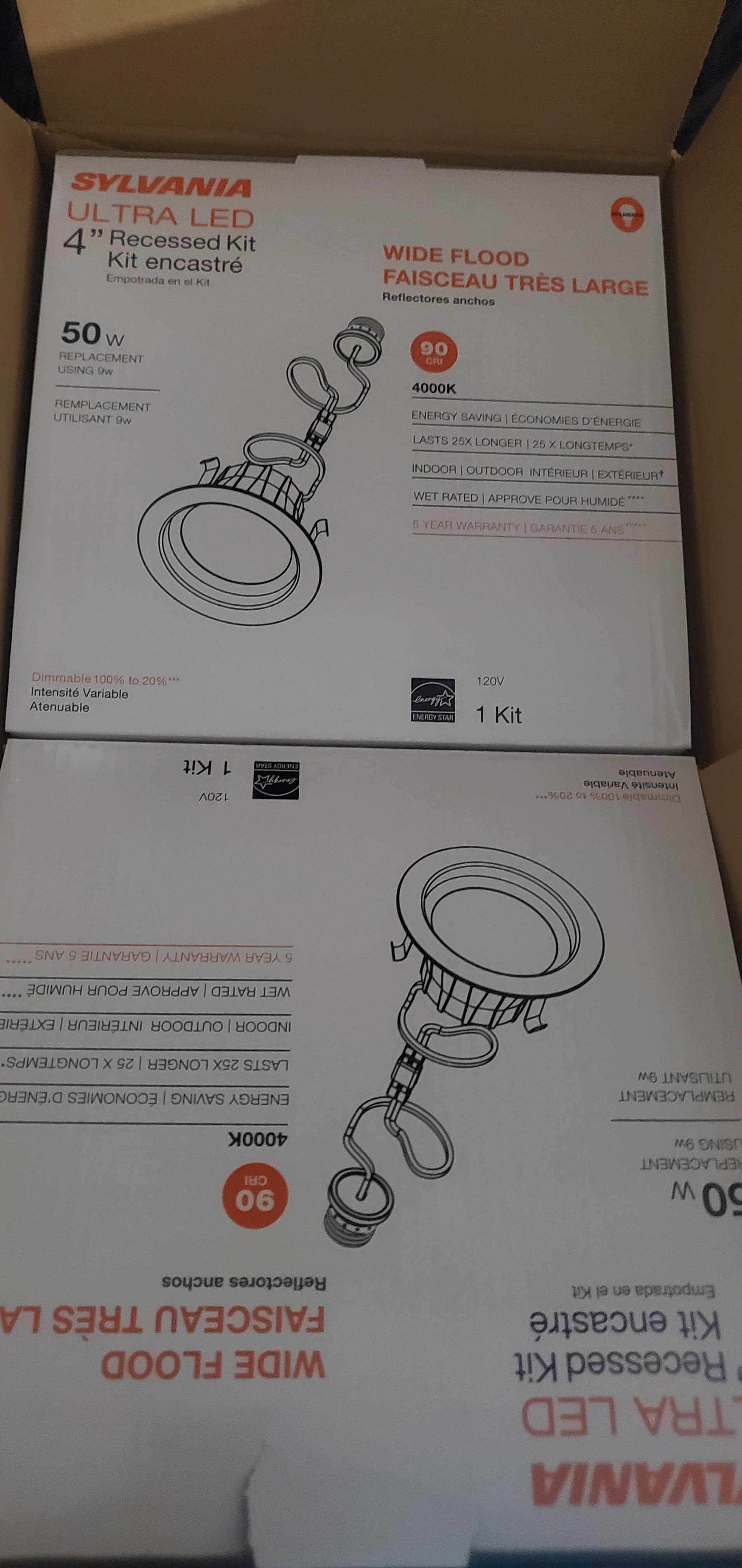 Sylvania and Halo ligting