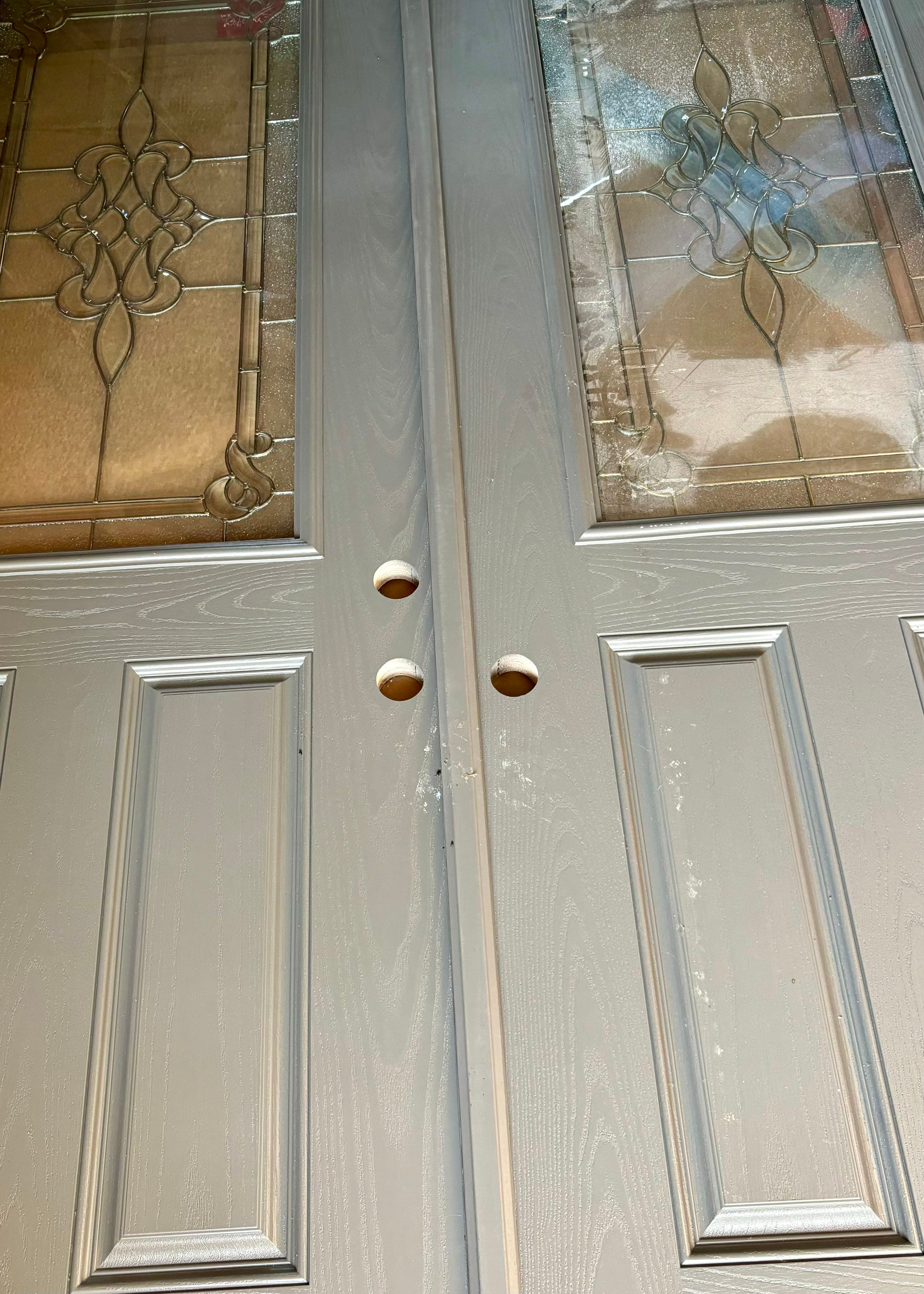 Custom Extra large Steel entry double door 2