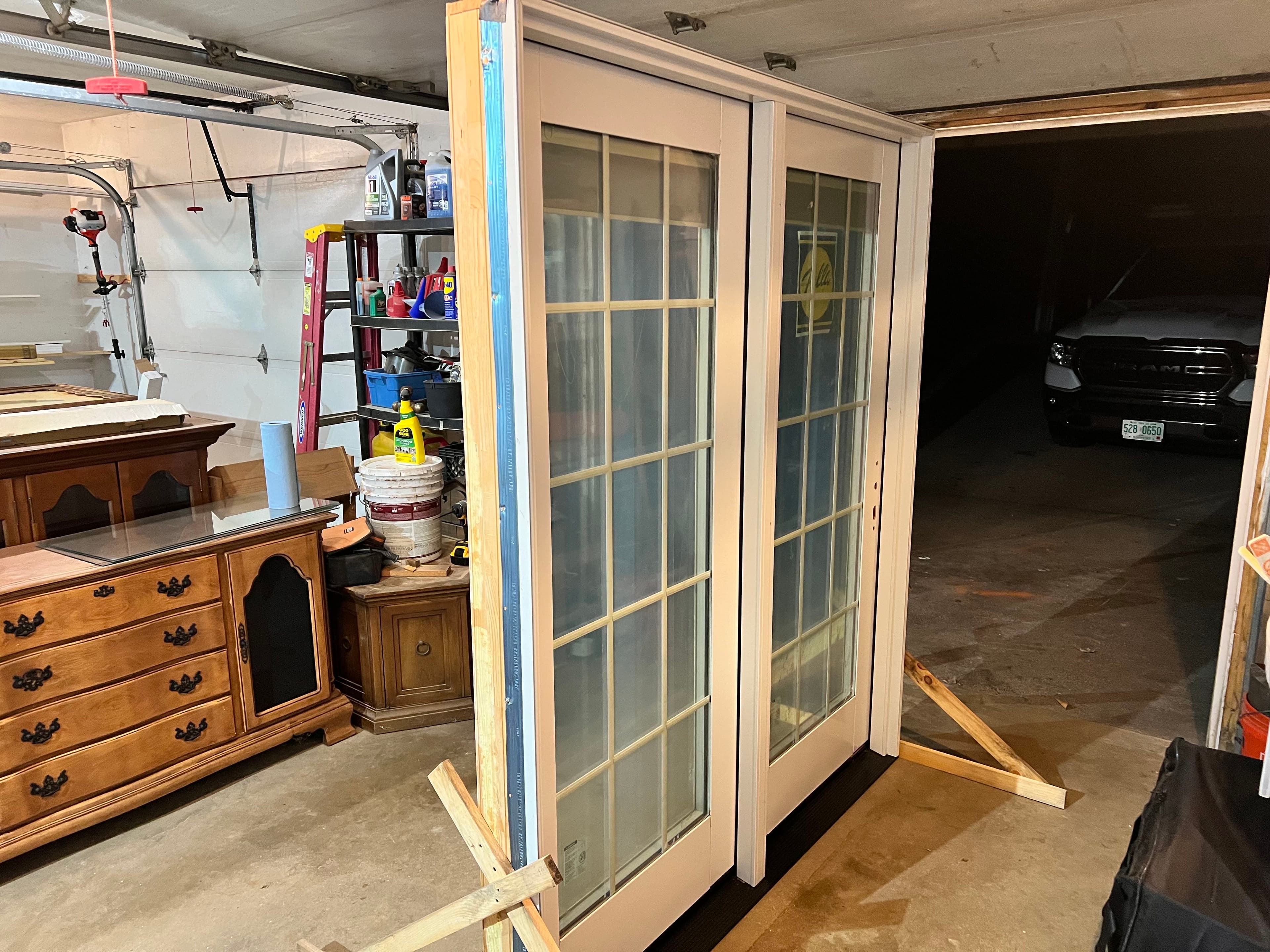 Pella Lifestyle Series Dual Hinged Patio Door 6