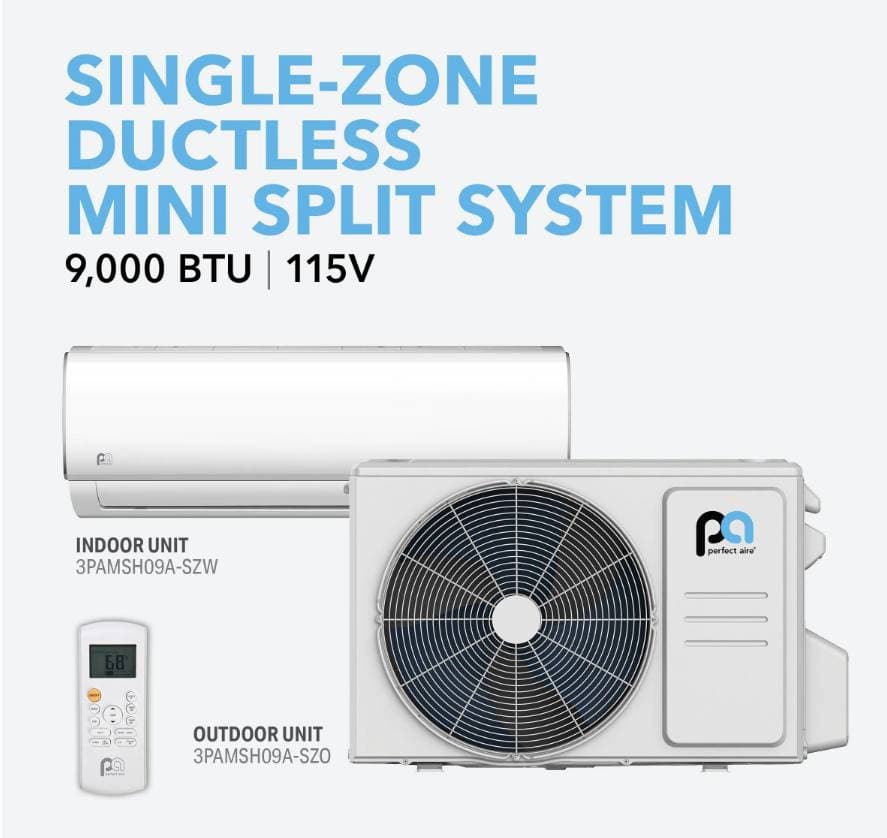 Indoor and Outdoor Mini Split System