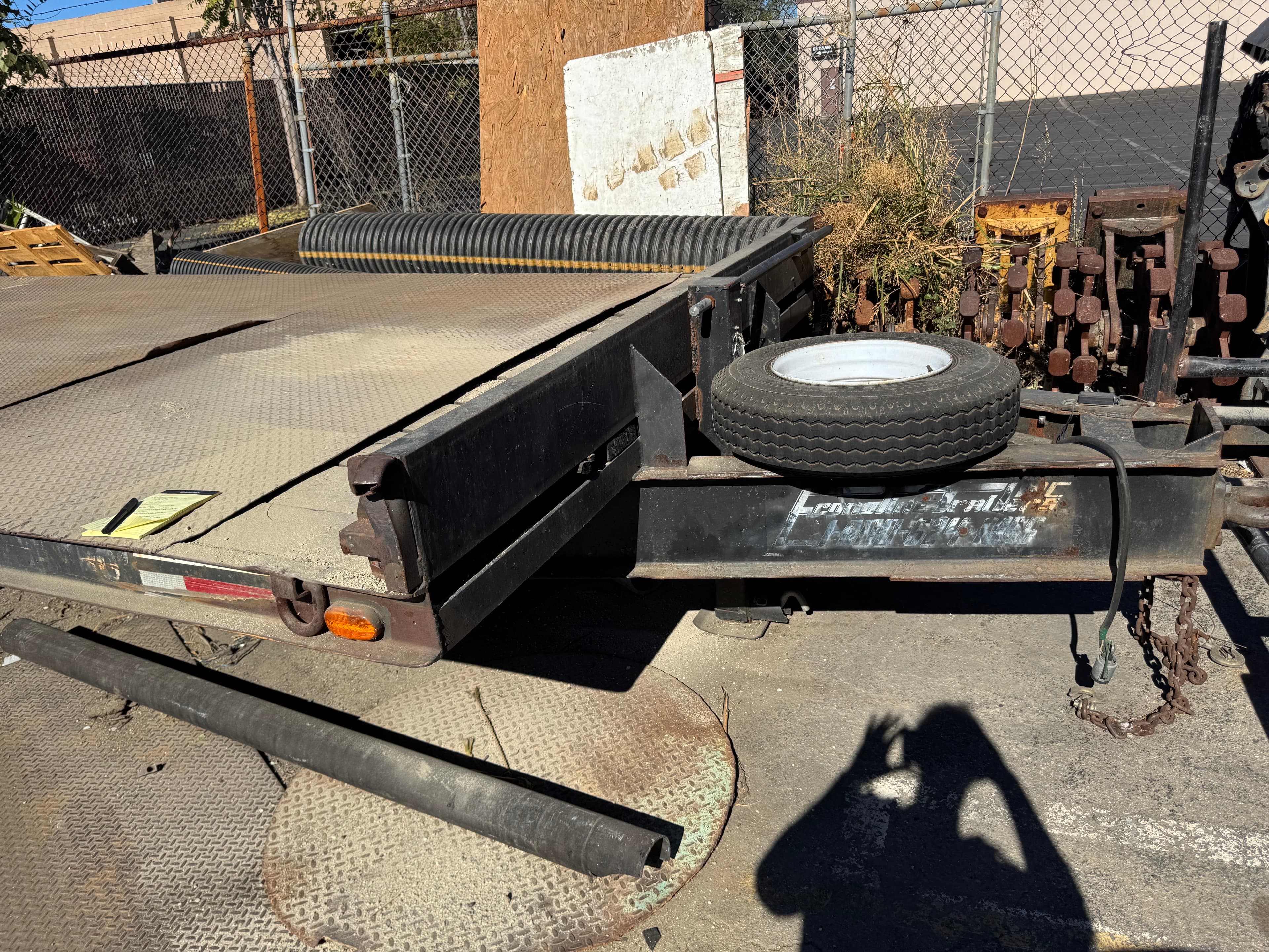 Twelve Ton Tow Master Flat Bed With A Ramp 20ft 7