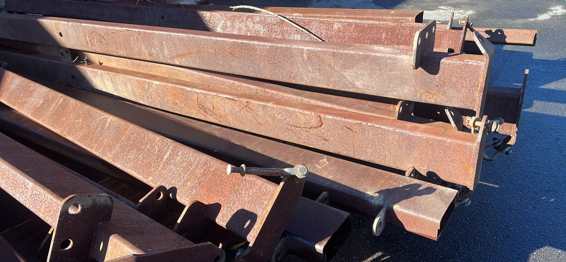 Corten Steel Box Beam $10 per foot