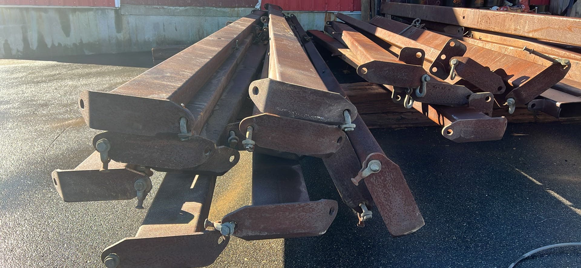 Corten Steel Box Beam $10 per foot 3