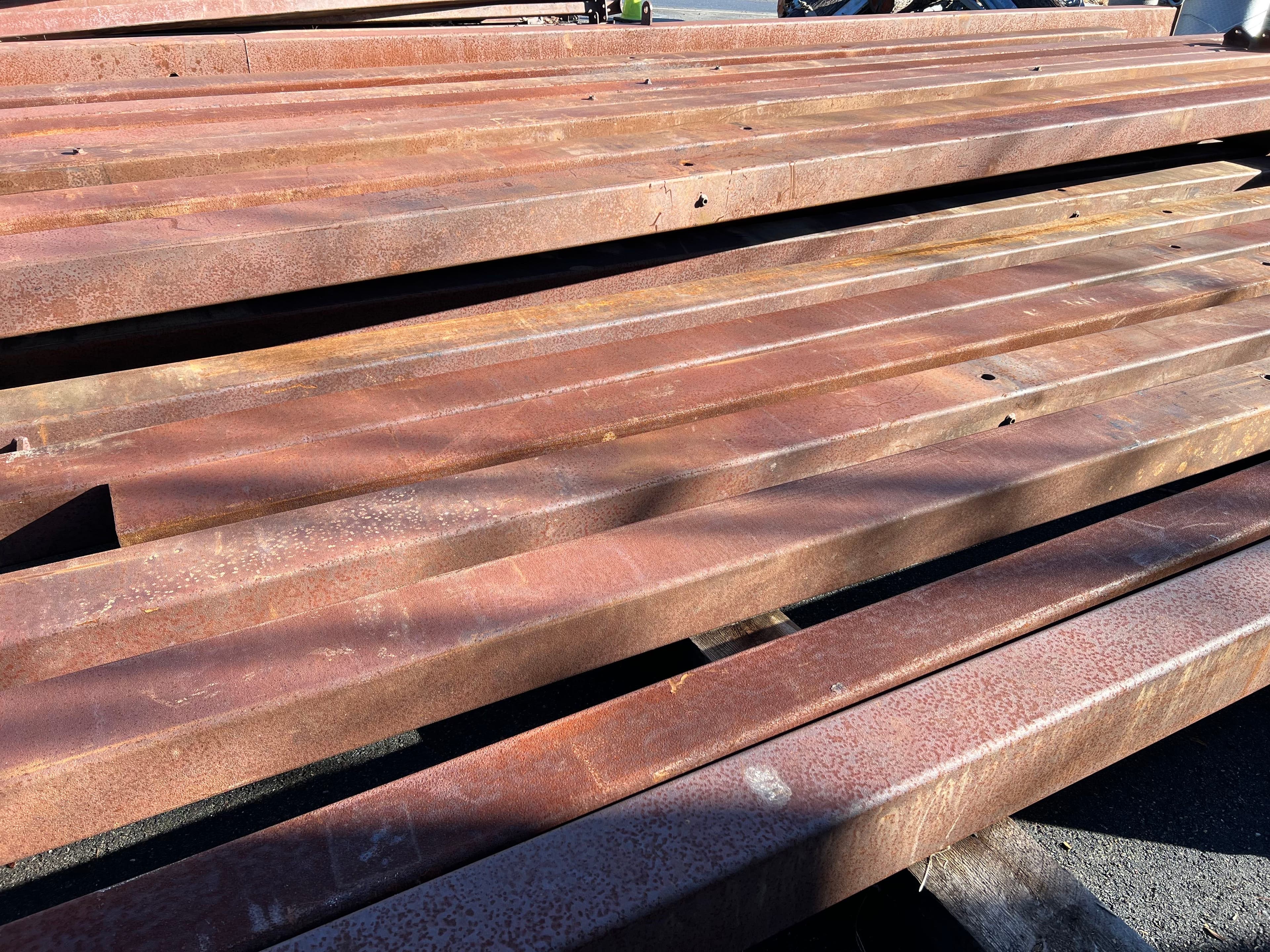 Corten Steel Box Beam $10 per foot 5