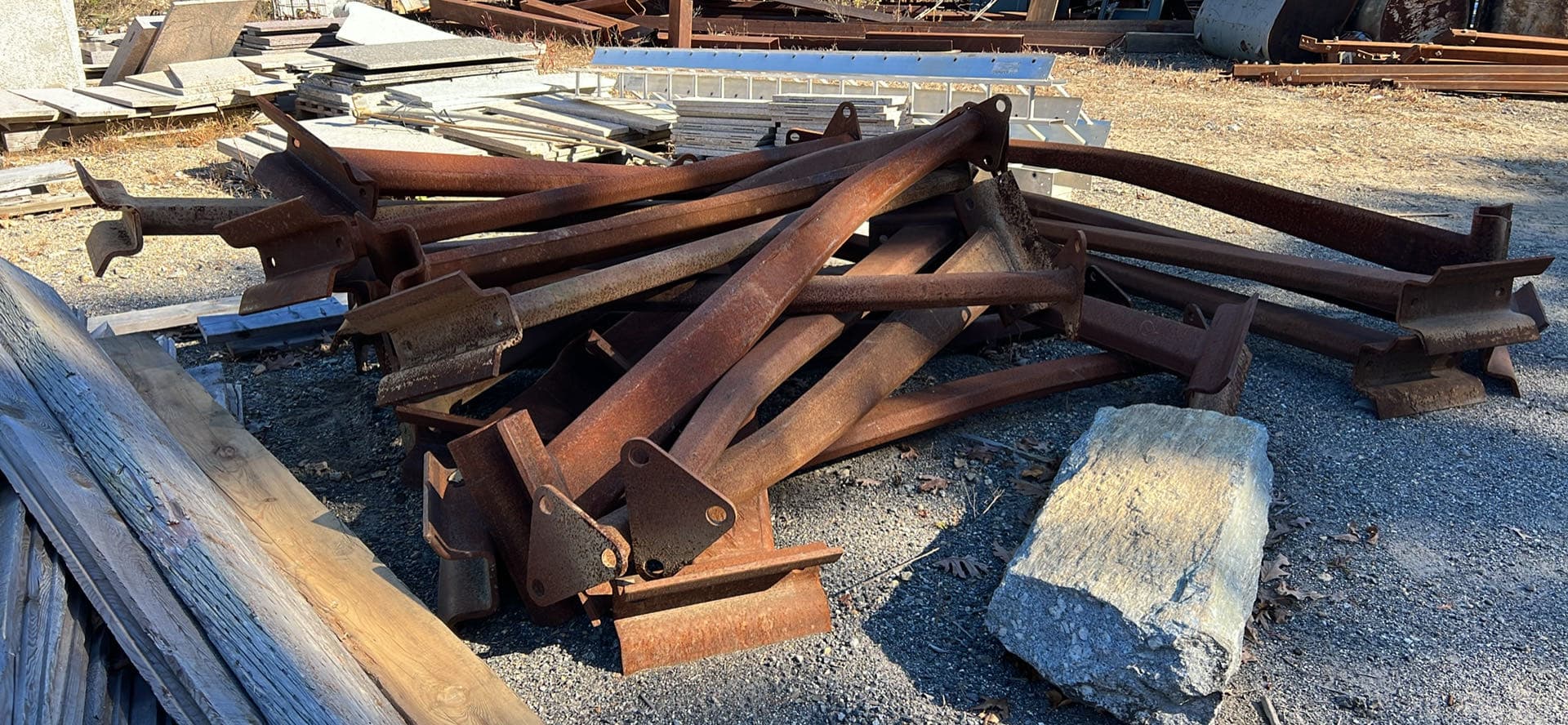 Corten Steel Box Beam $10 per foot 8