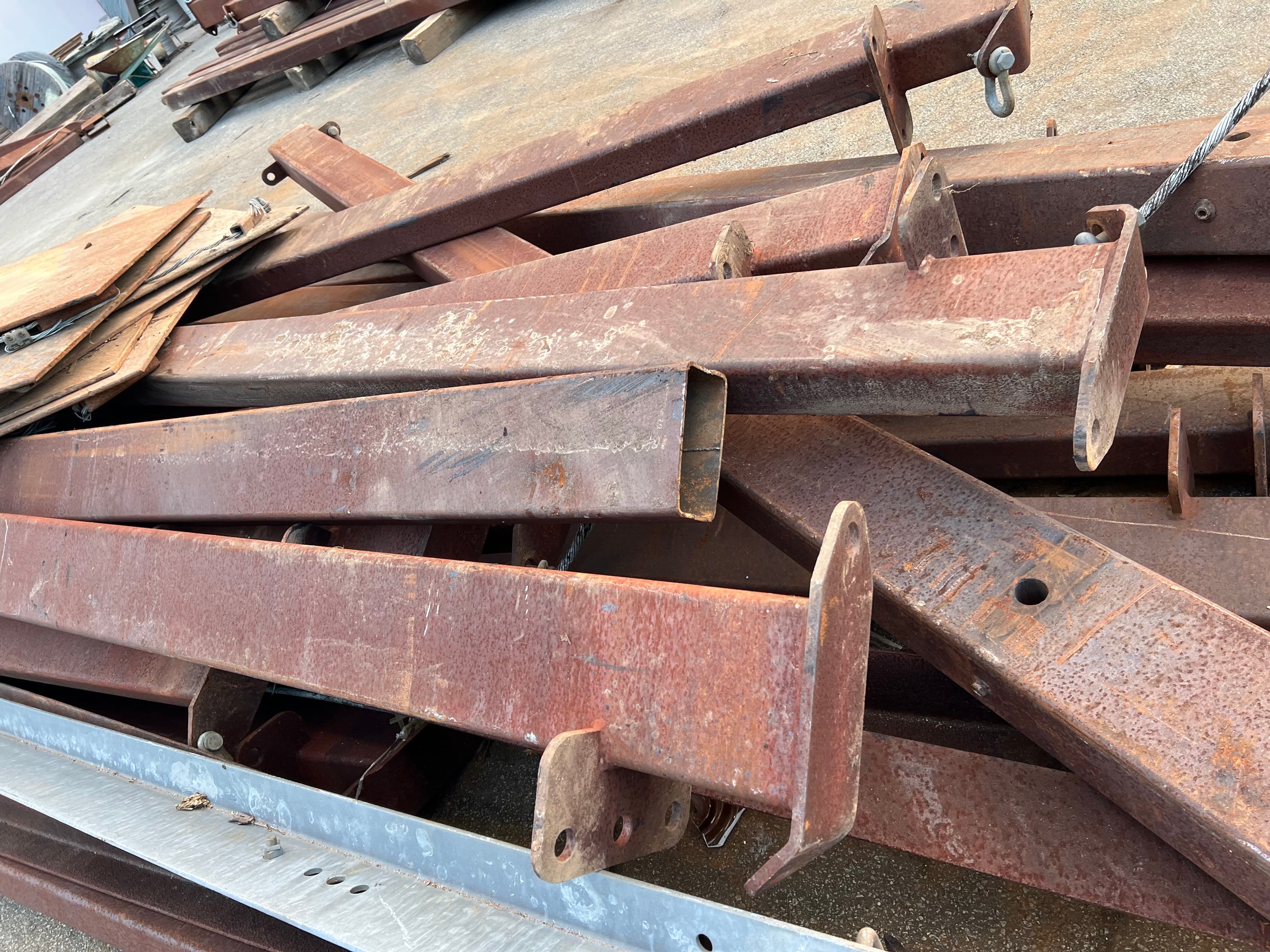 Corten Steel Box Beam $10 per foot 11