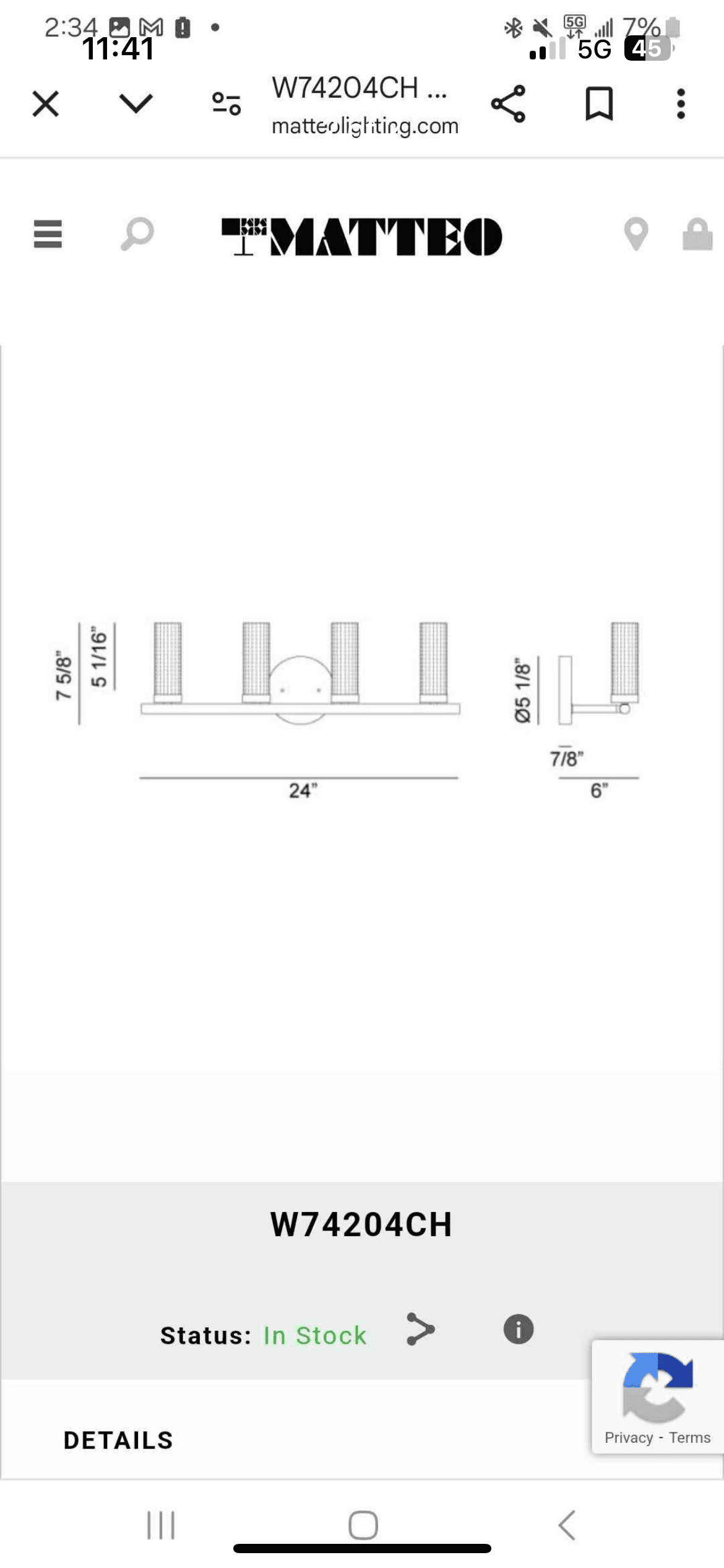 Matteo light fixtures 4
