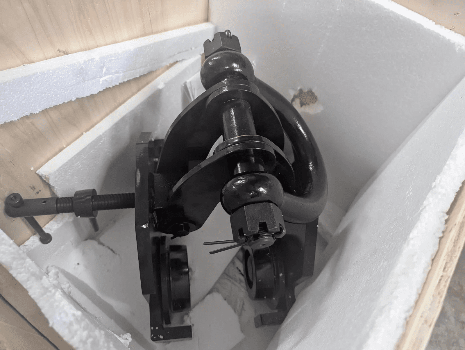 Dayton Quick Install Push Trolley, 8000 lb. Capacity, Fits I-Beam Width 4-8in