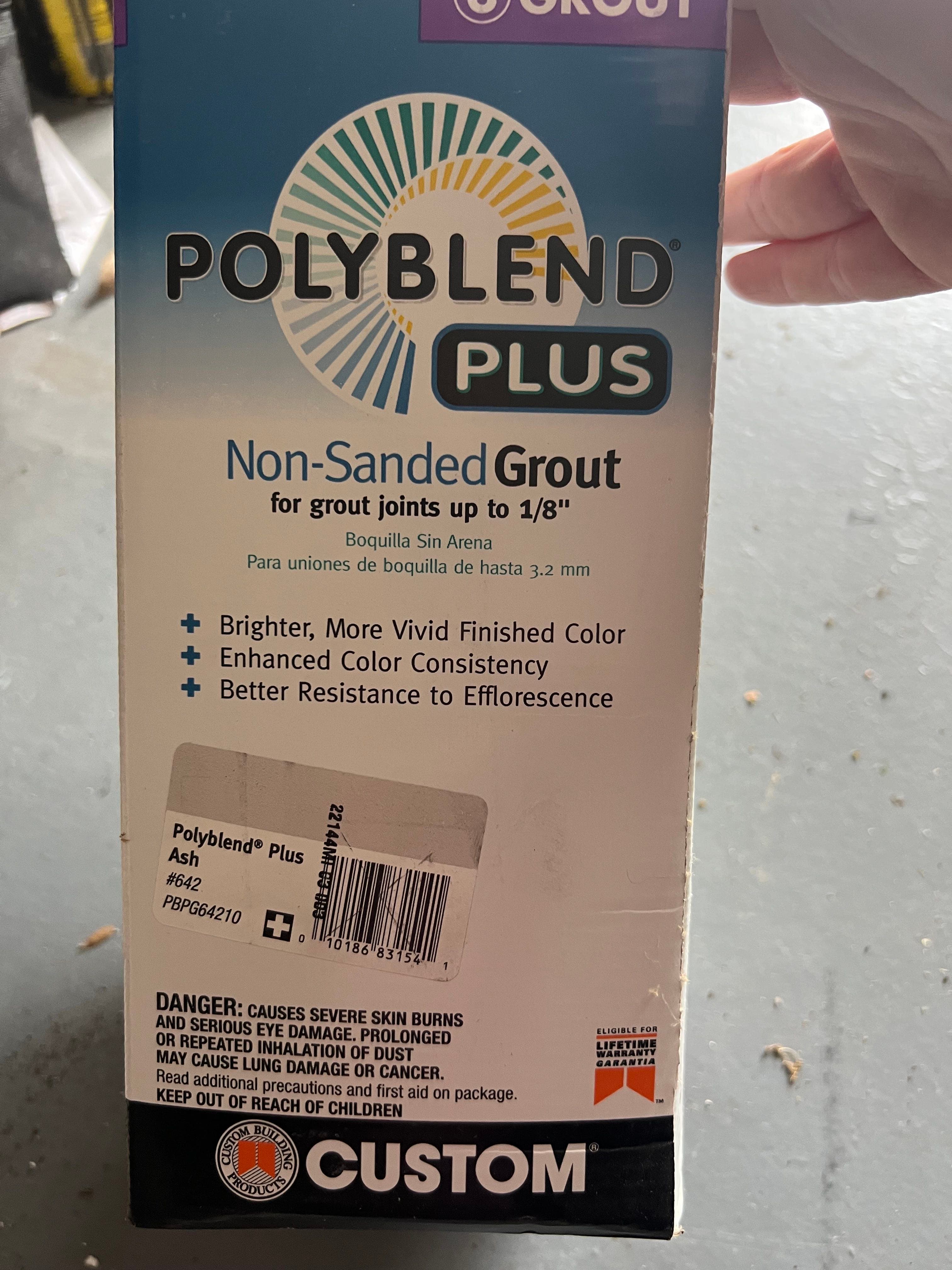 Polyblend Plus Unsanded Grout 2