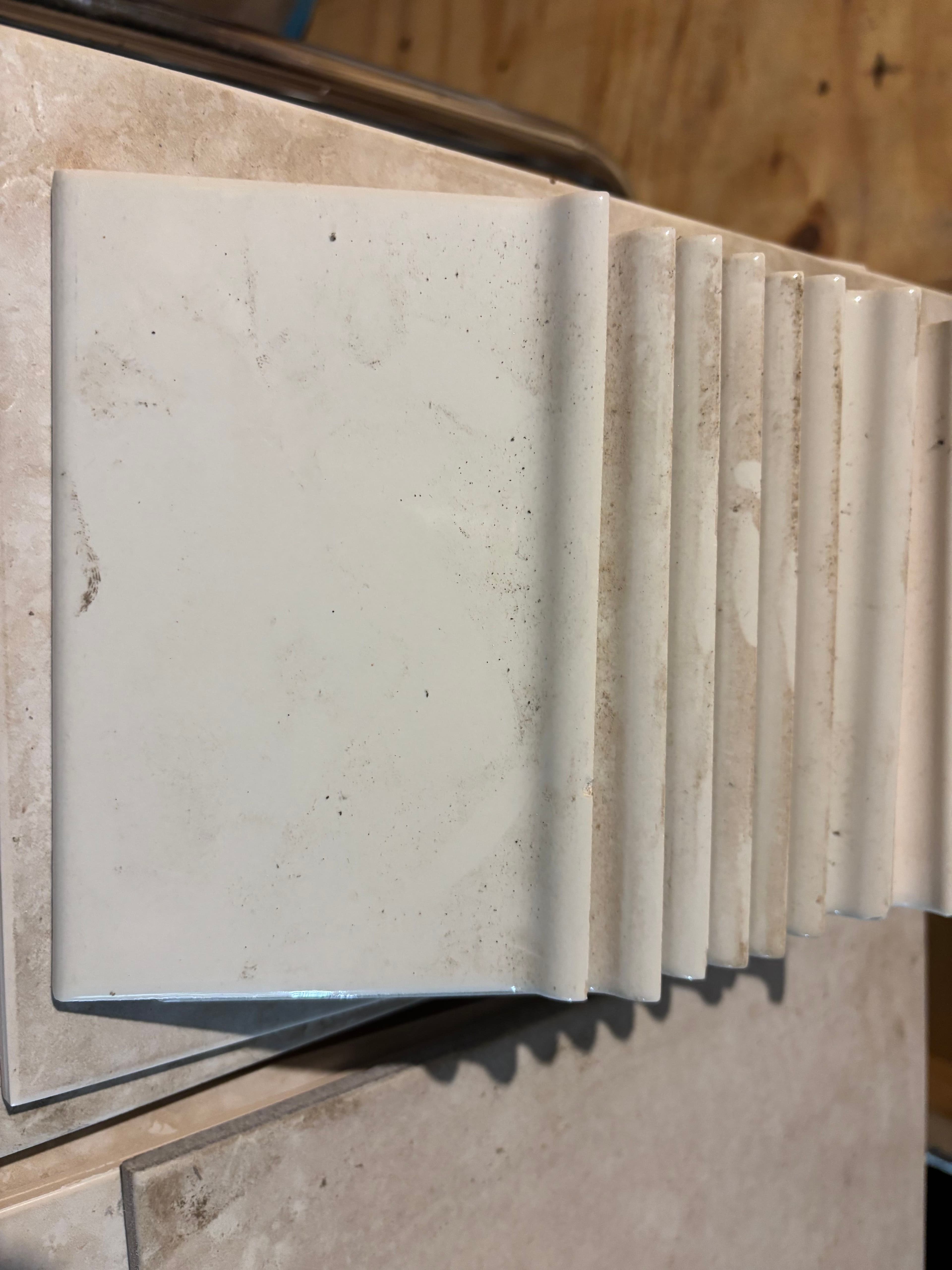 White ceramic tile