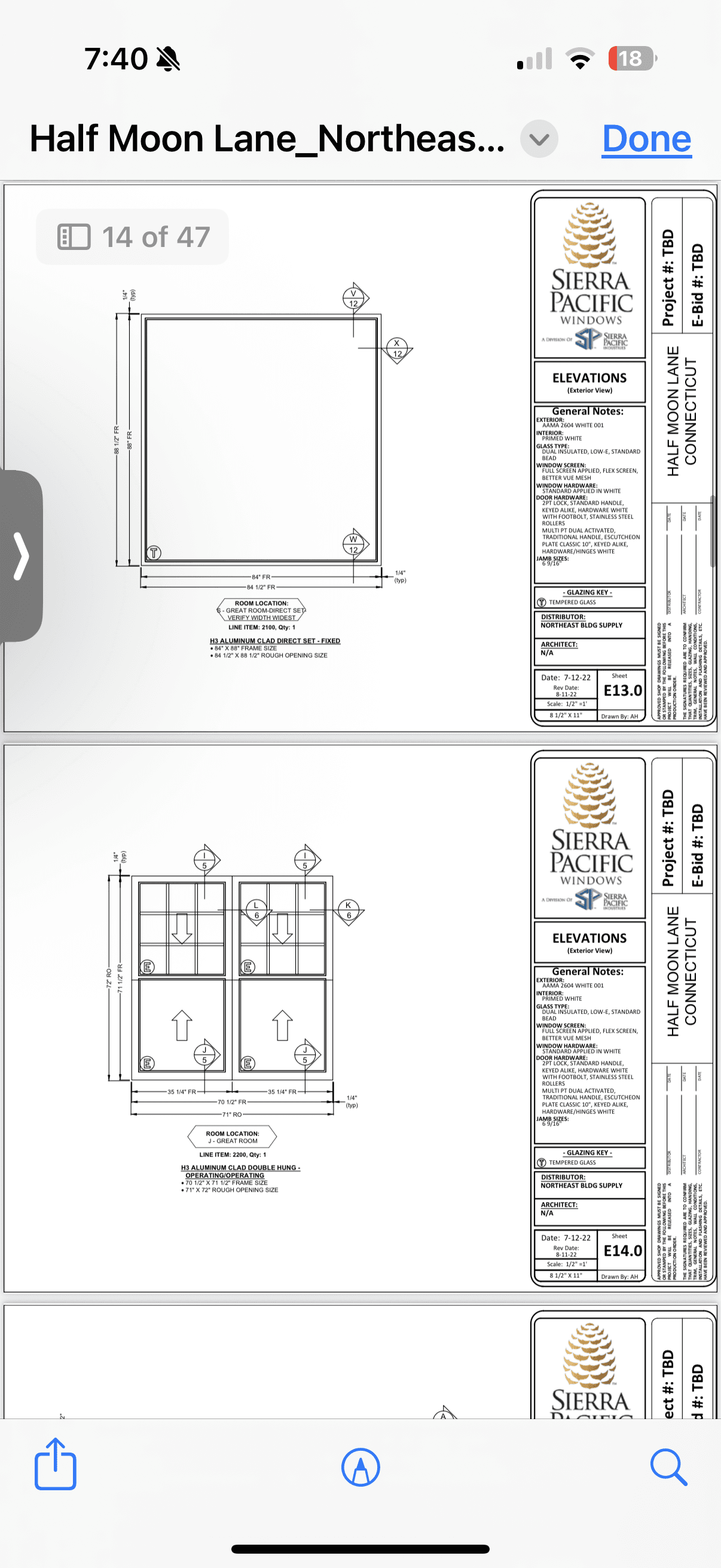 Windows and sliders 3