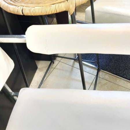 Vintage Pr c1974 Office Chairs Milo Baughman Leather & Chrome 9