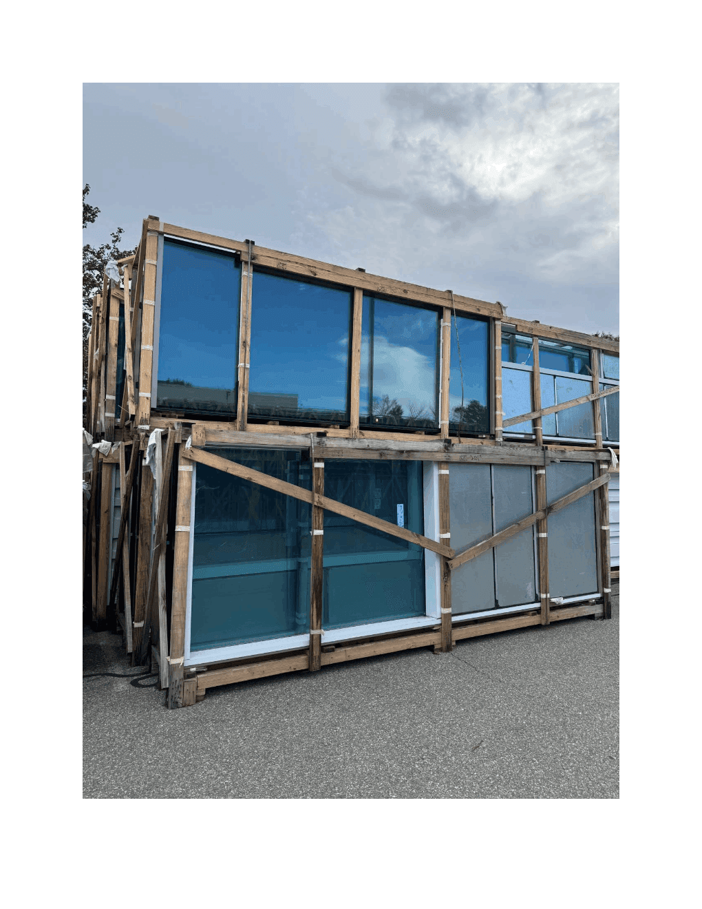 Unitized curtainwall