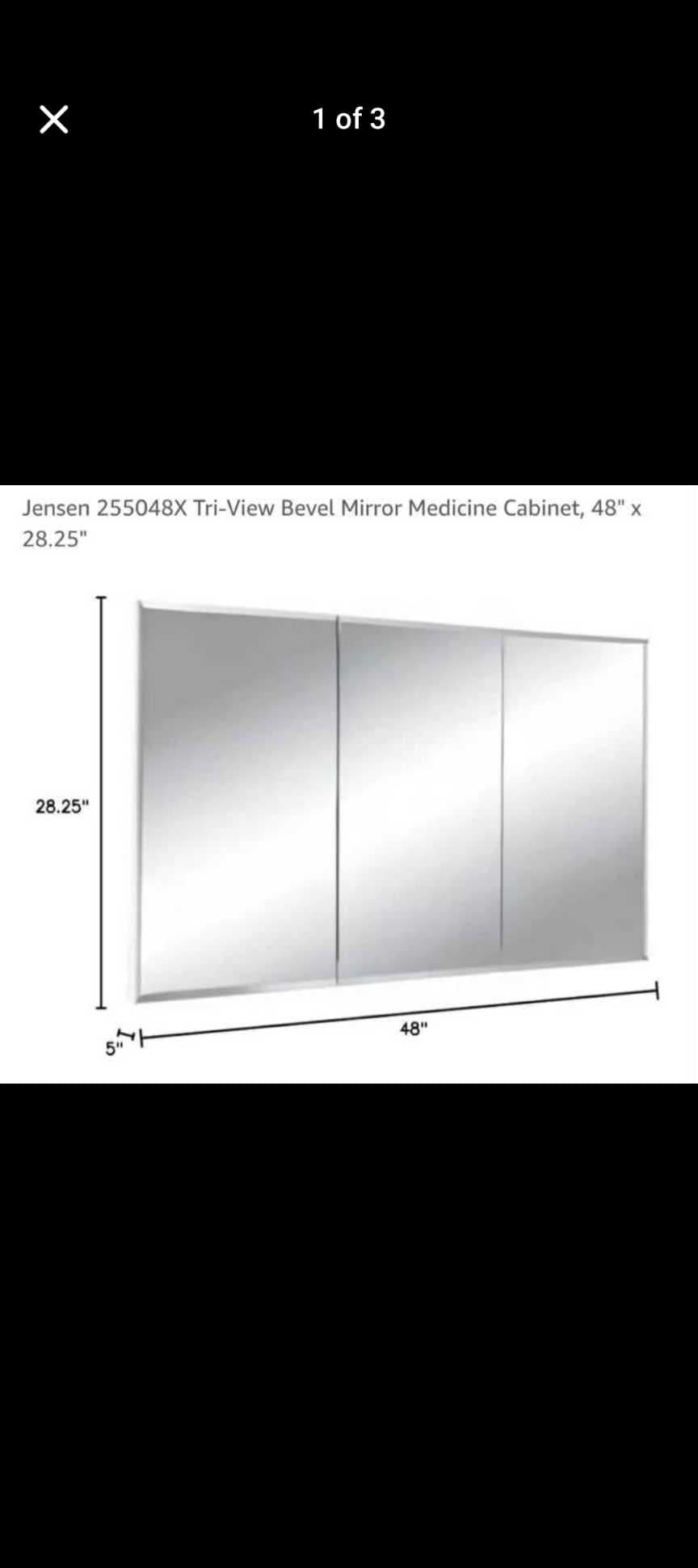 Jenson 48 in medicine cabinet