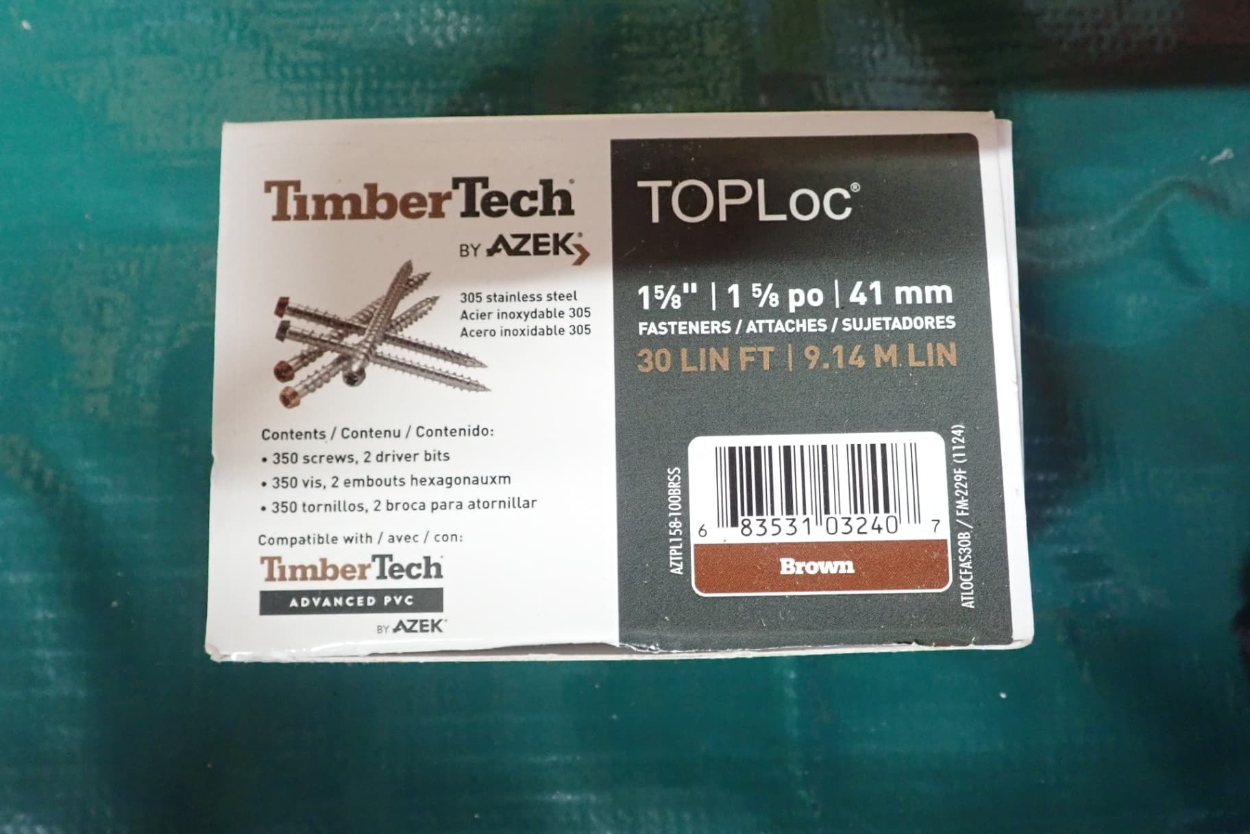 timbertech deck hardware and railing spindles 2