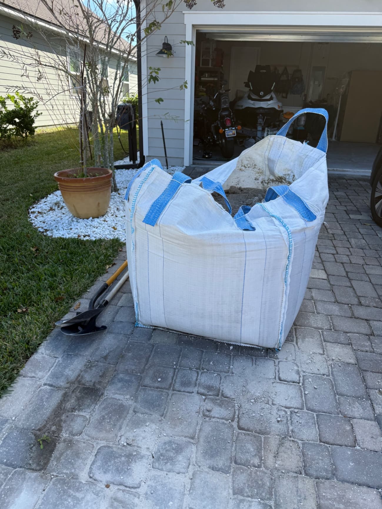 Almost 1 Ton of Paver Base – $40 (St. Augustine) 2