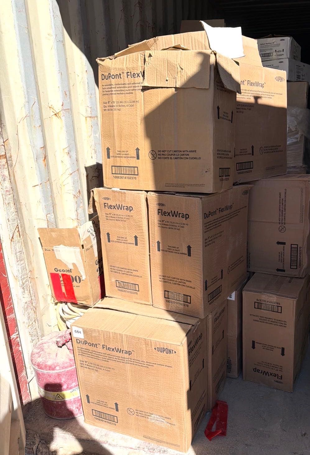 TYVEK FLASHING TAPE AND FLEXWRAP