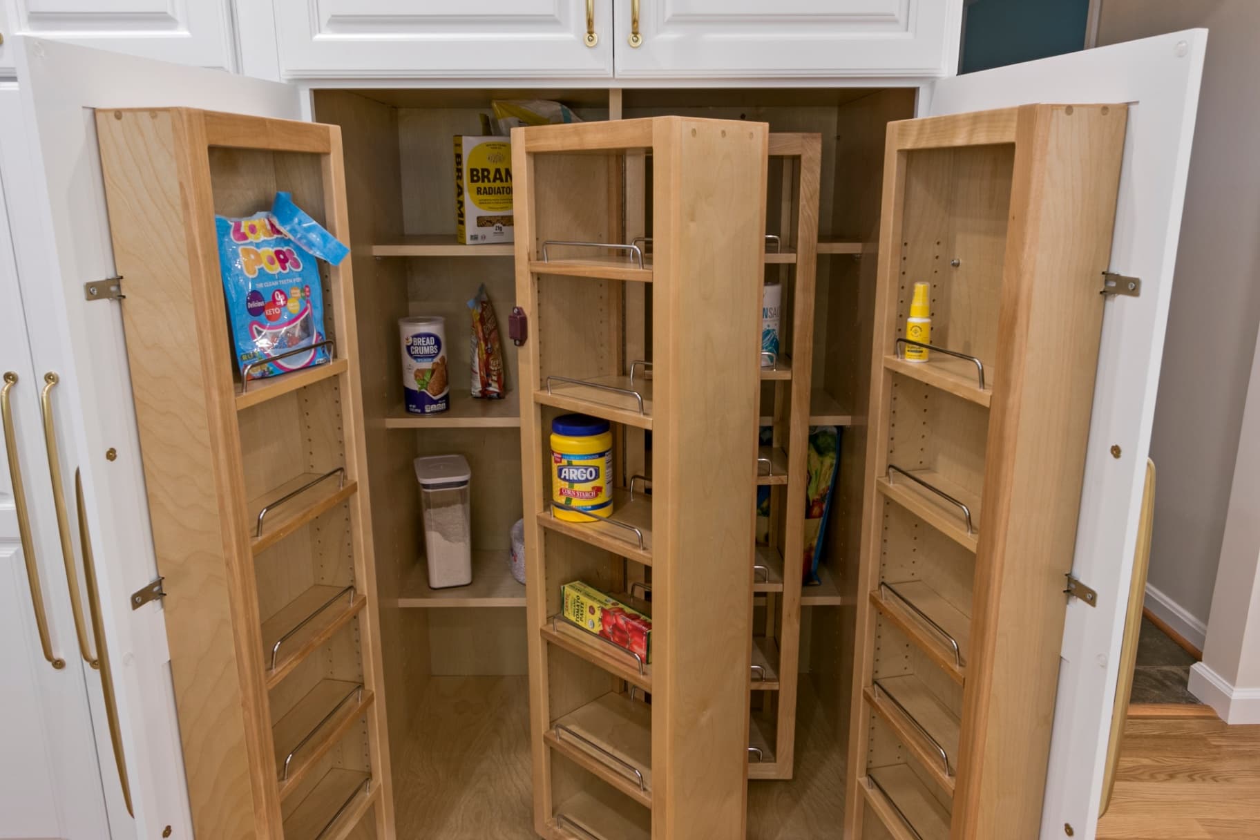 NEW Rev-A-Shelf 57" Wood Swing-Out Pantry Kit for 36" Cabinet (4WP18-57-KIT) 2