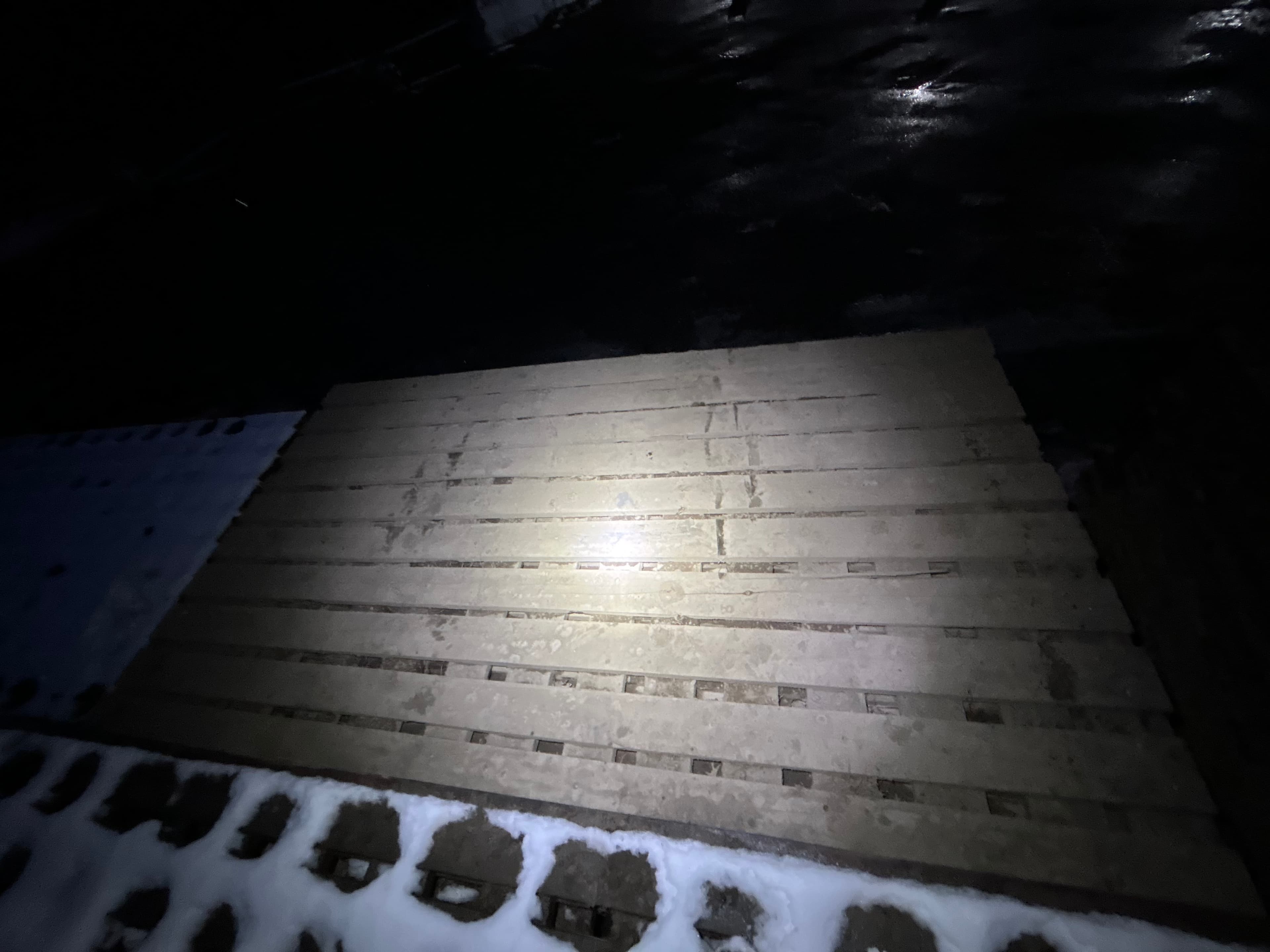FOR SALE: Used 8'×14' 3‑Ply Hardwood Laminated Timber Mats — Excellent Condition — $300 per mat 2