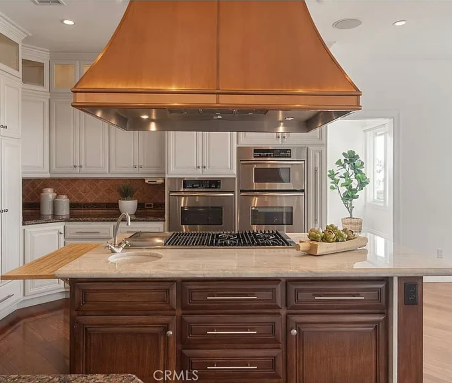 Cherry hardwood floors and kitchen cabinets 3