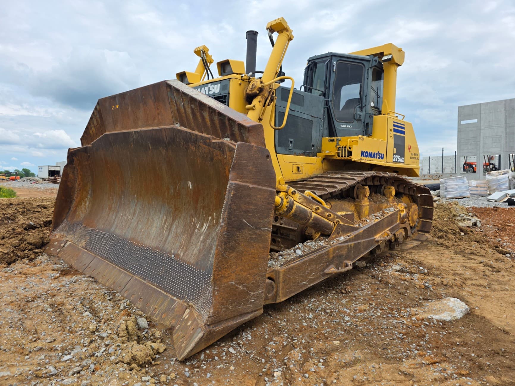 2009 Komatsu D275AX Dozer 4