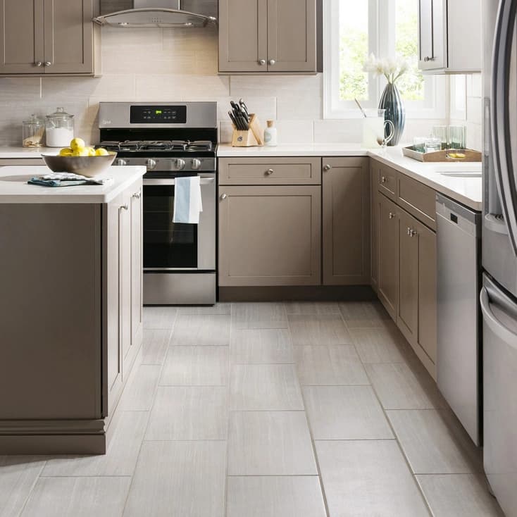 $0.79/per sqft - Leonia Silver - Porcelain Tile, 12 X 24 , 16 sq ft per box