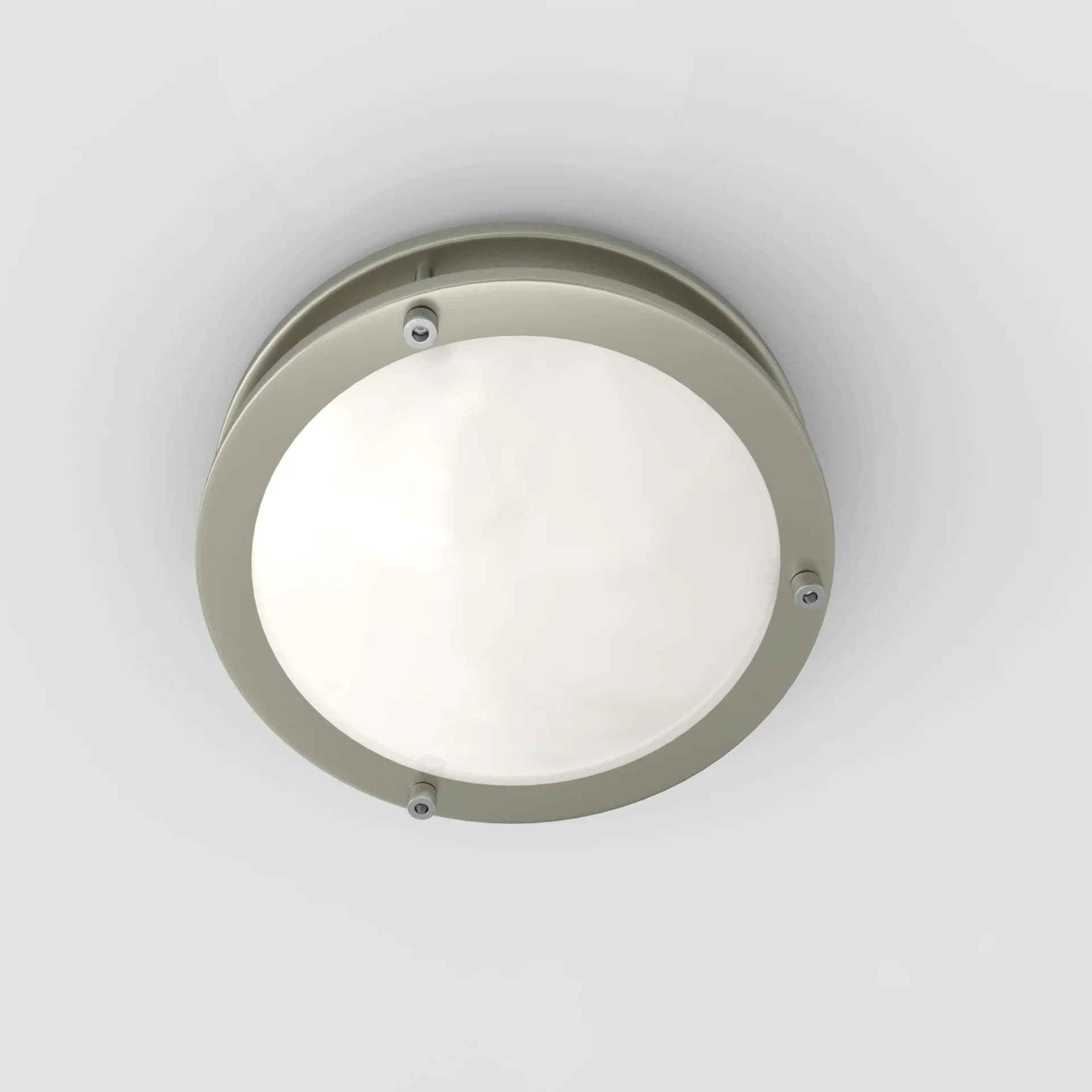 $29.00 - 14-Inch Dimmable LED Flush Mount Ceiling Light - 24W Double Ring Design 6
