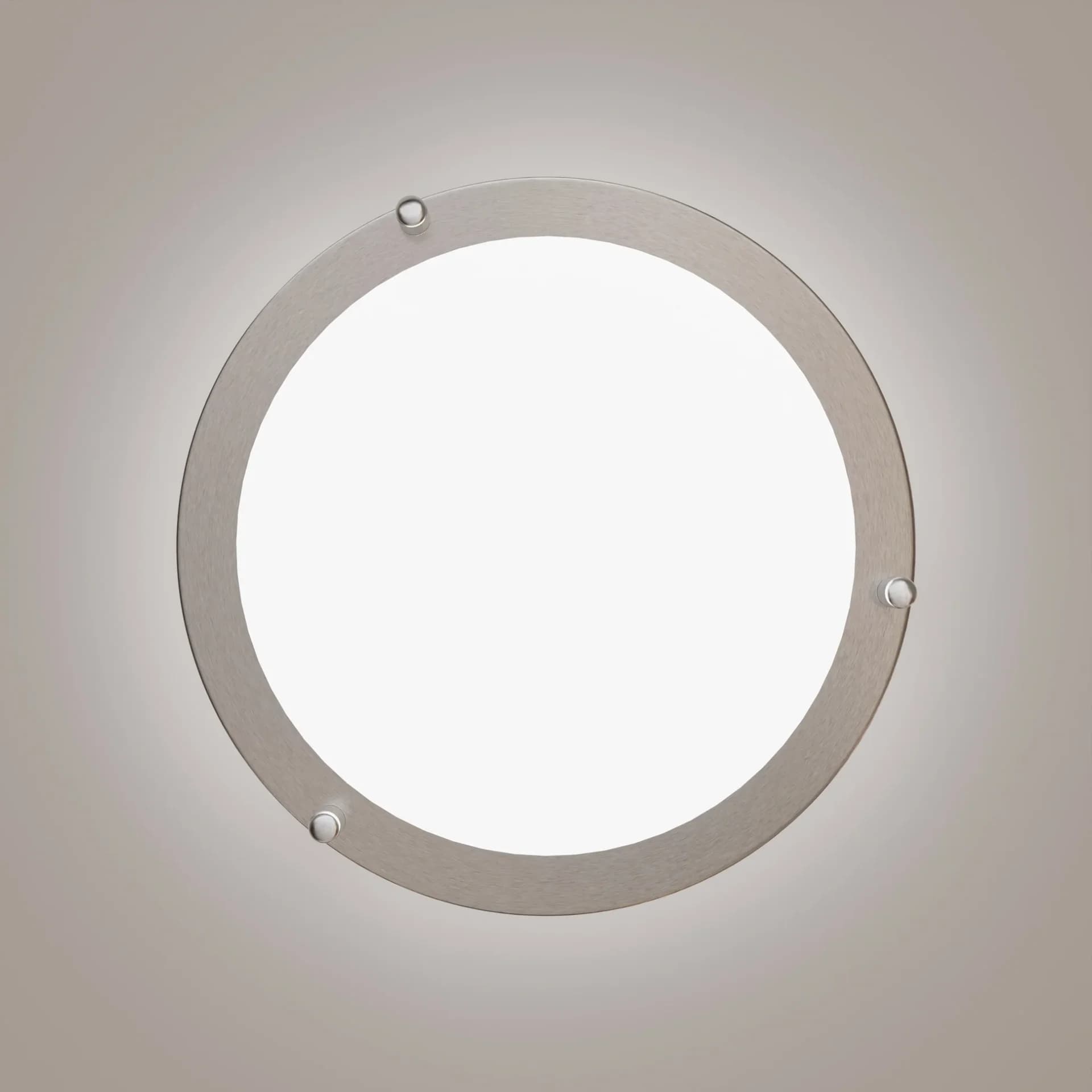 $27.00 - 12-Inch Dimmable LED Flush Mount Ceiling Light - 18W Double Ring Design 6