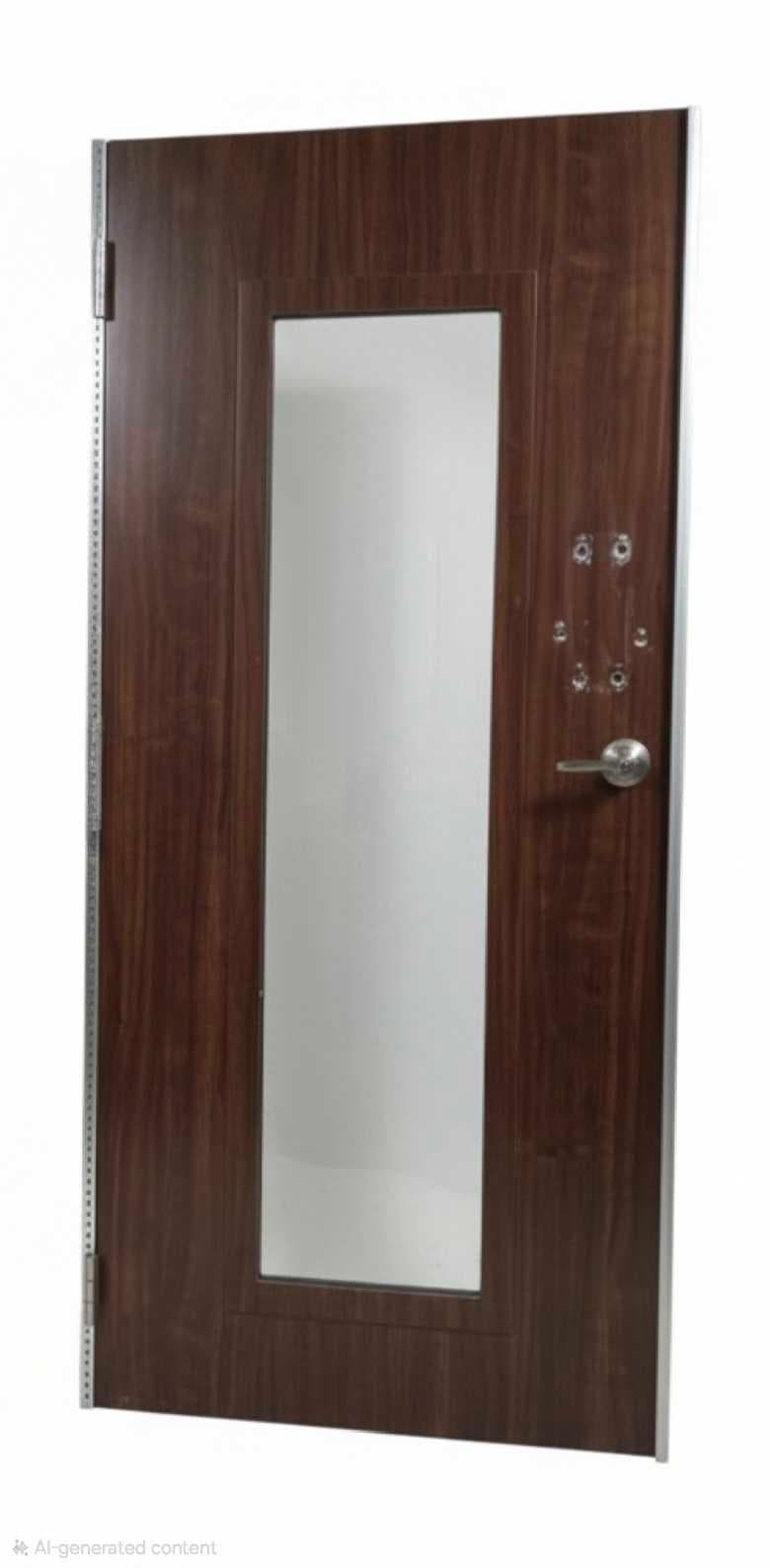 2 Bullet Proof Wood Doors + 1 Steel Door 2