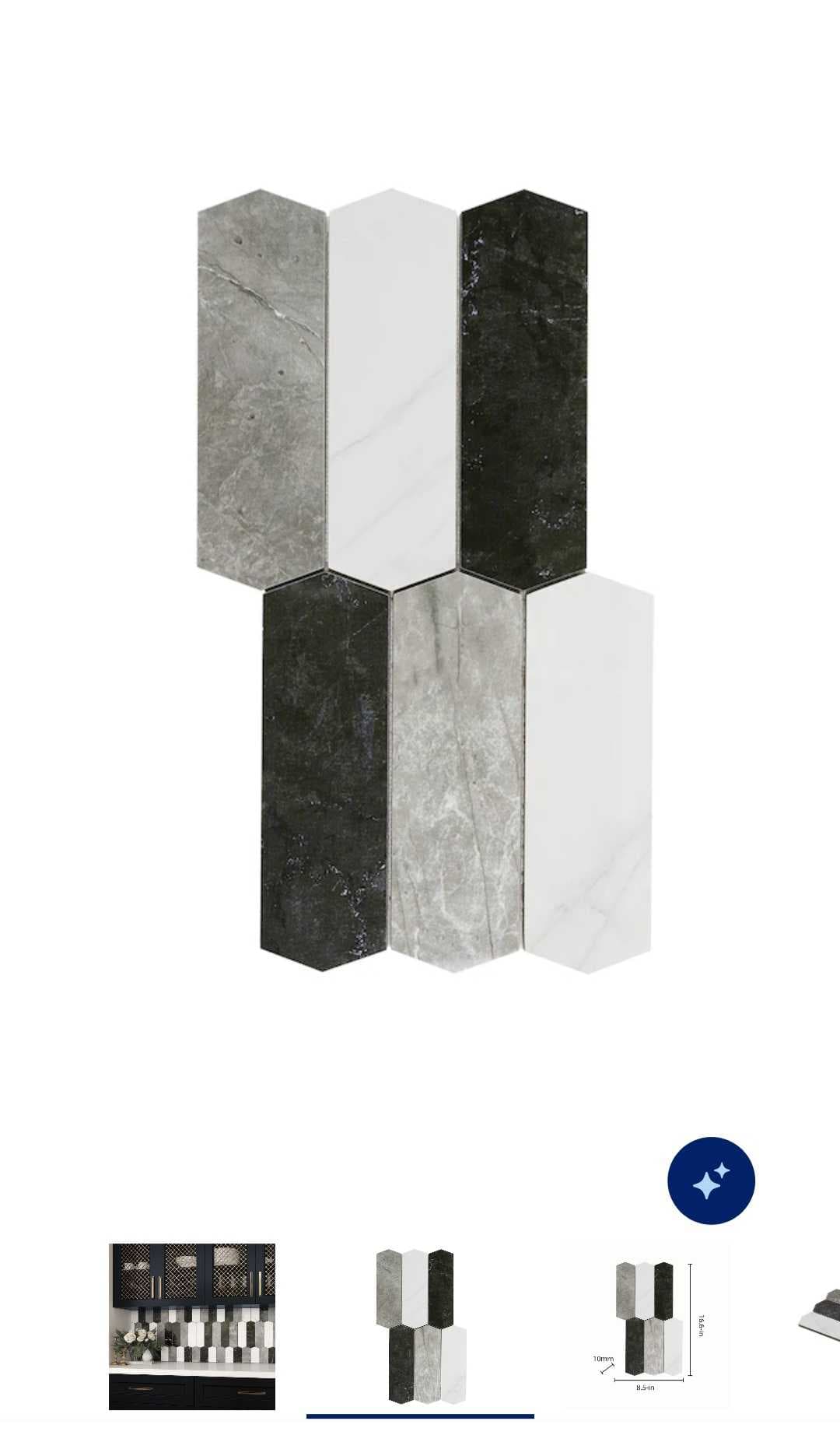 Backsplash/bathroom tile