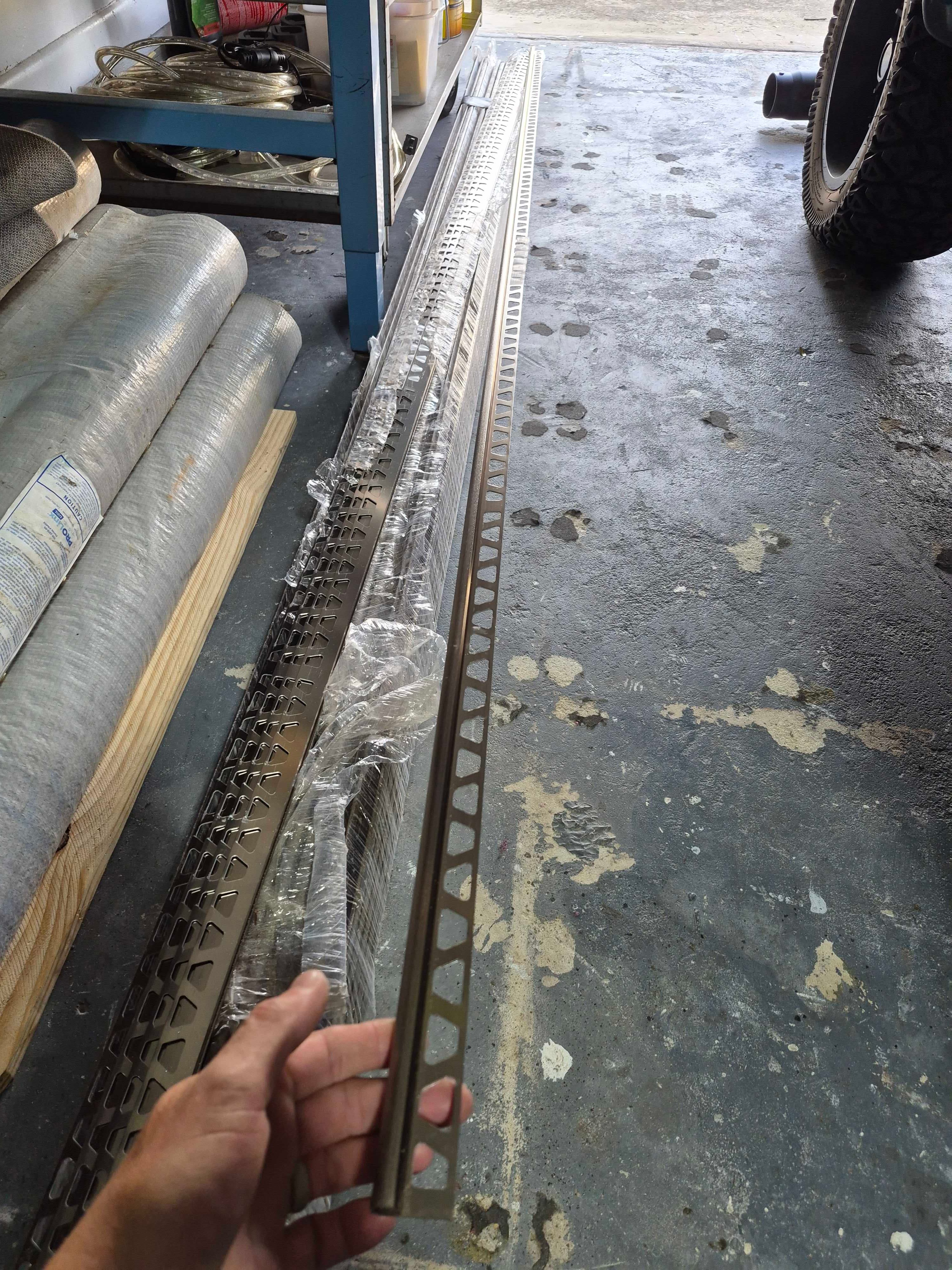 Schulter Systems brushed nickel bullnose 2