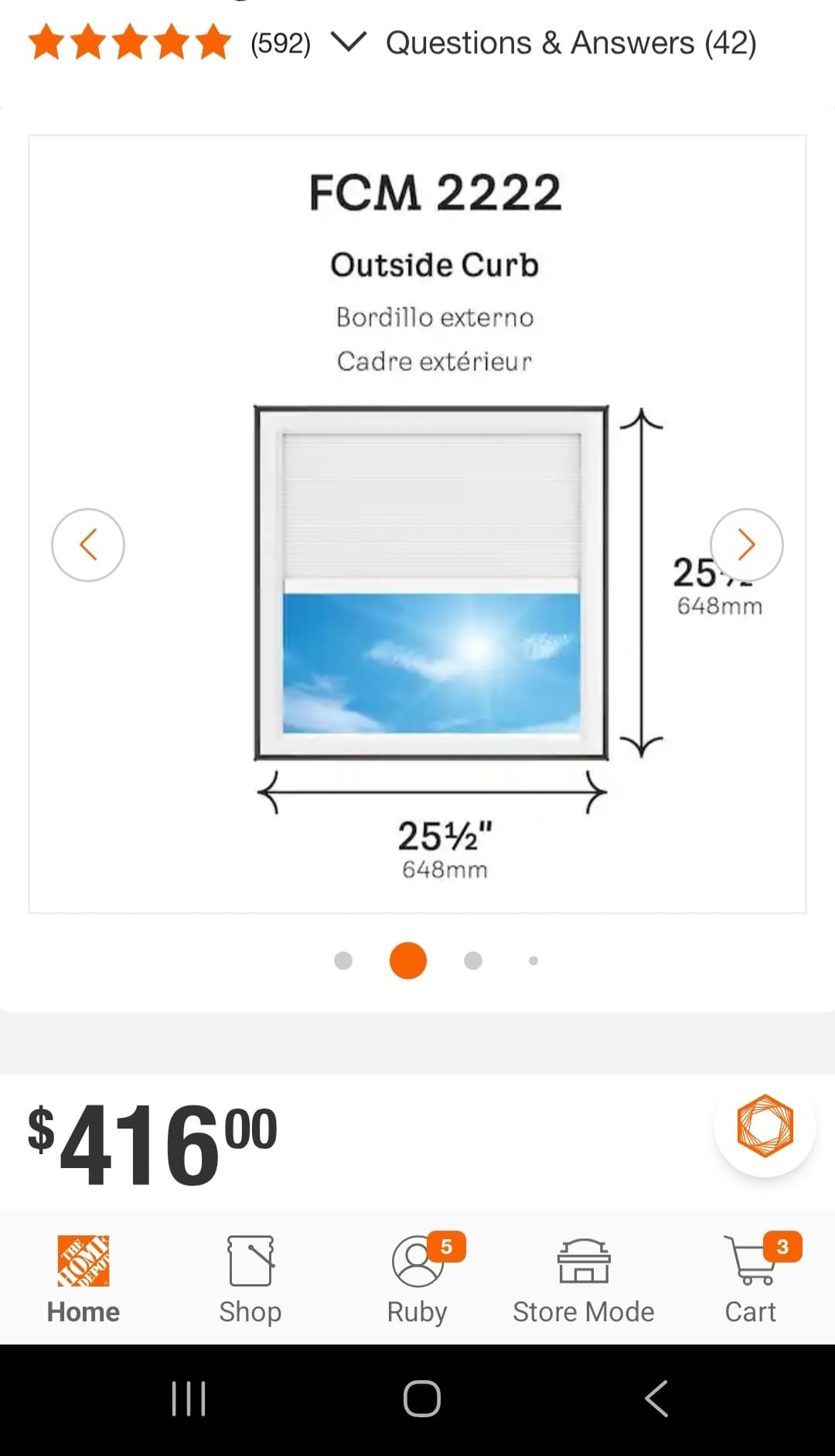 Velux Glass Skylight - New in Box 9