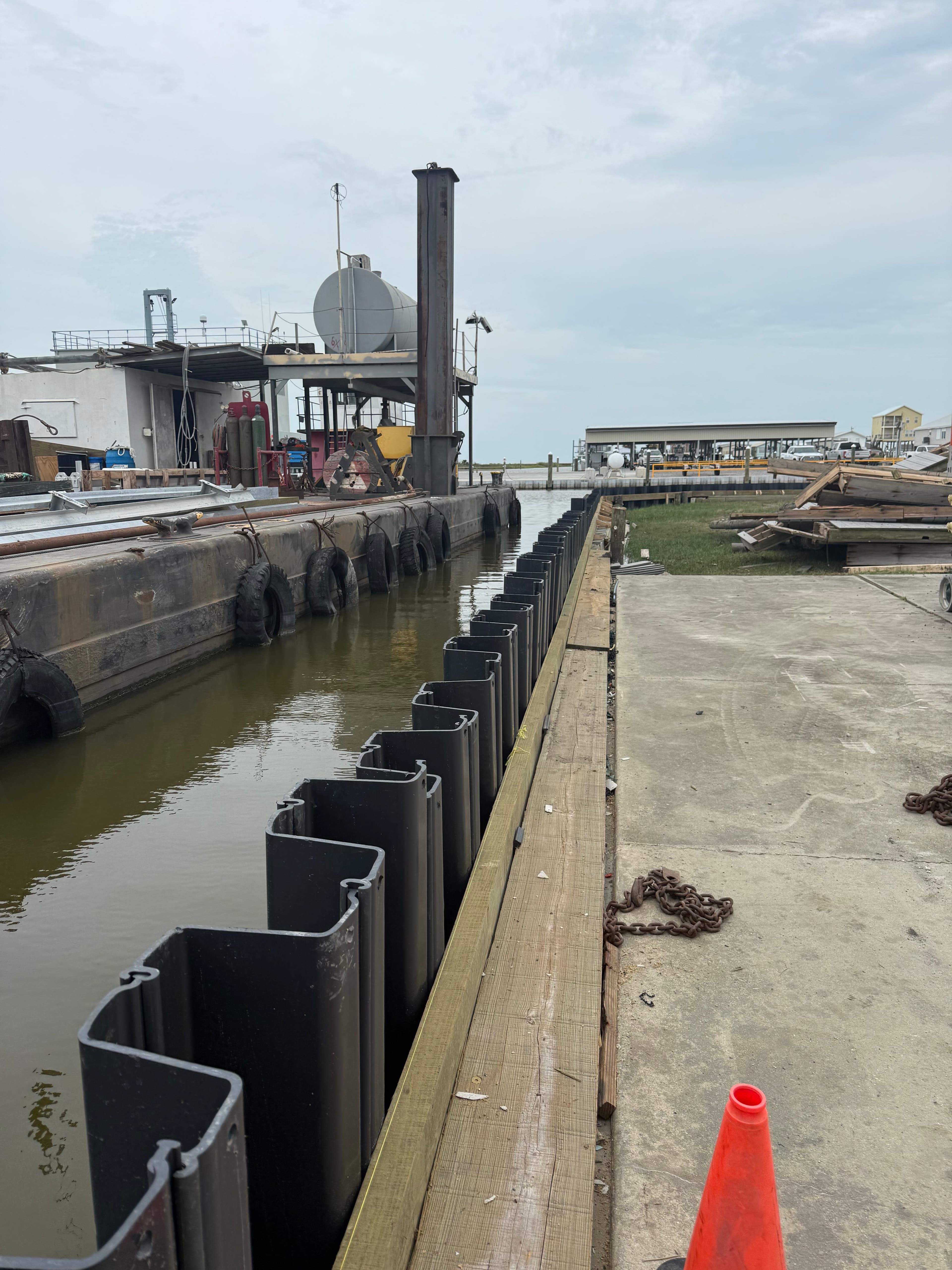 Vinyl Sheet Pile – Bulk Discount – Seawall / Retaining Wall Material 3