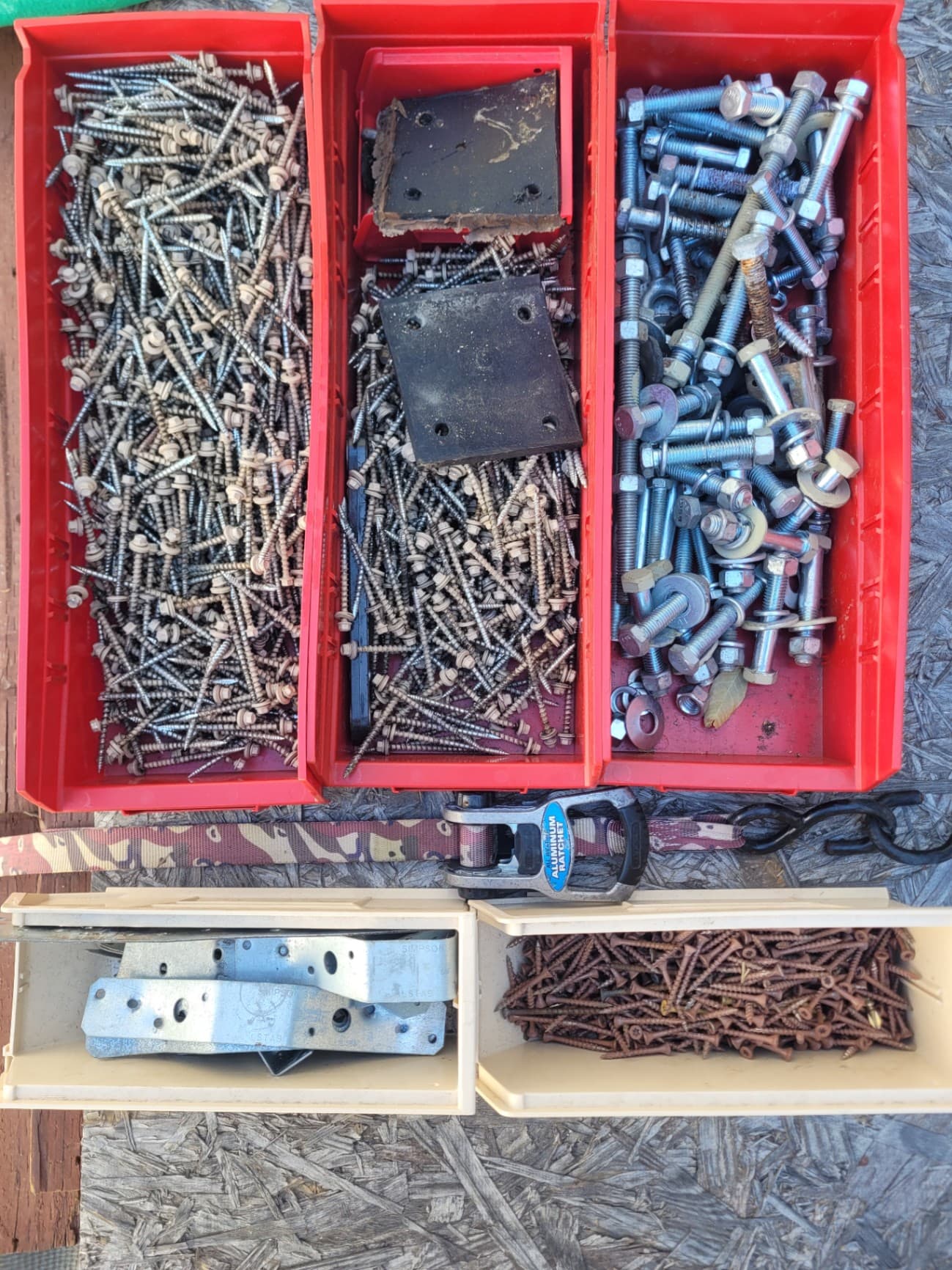 Materials from a RV Cover to configure how you want. 6