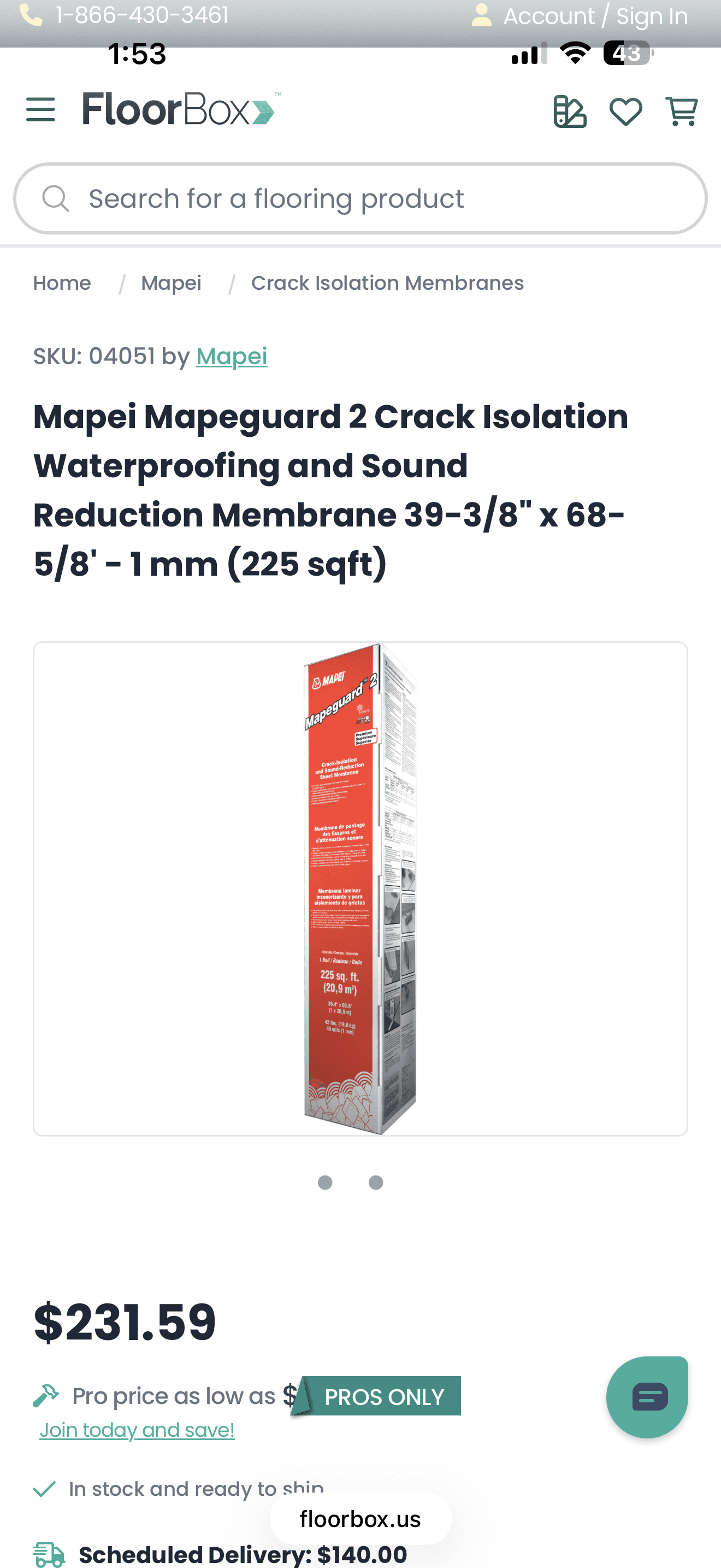 Mapeguard 2 membrane 3 in 1 6 rolls in total 4