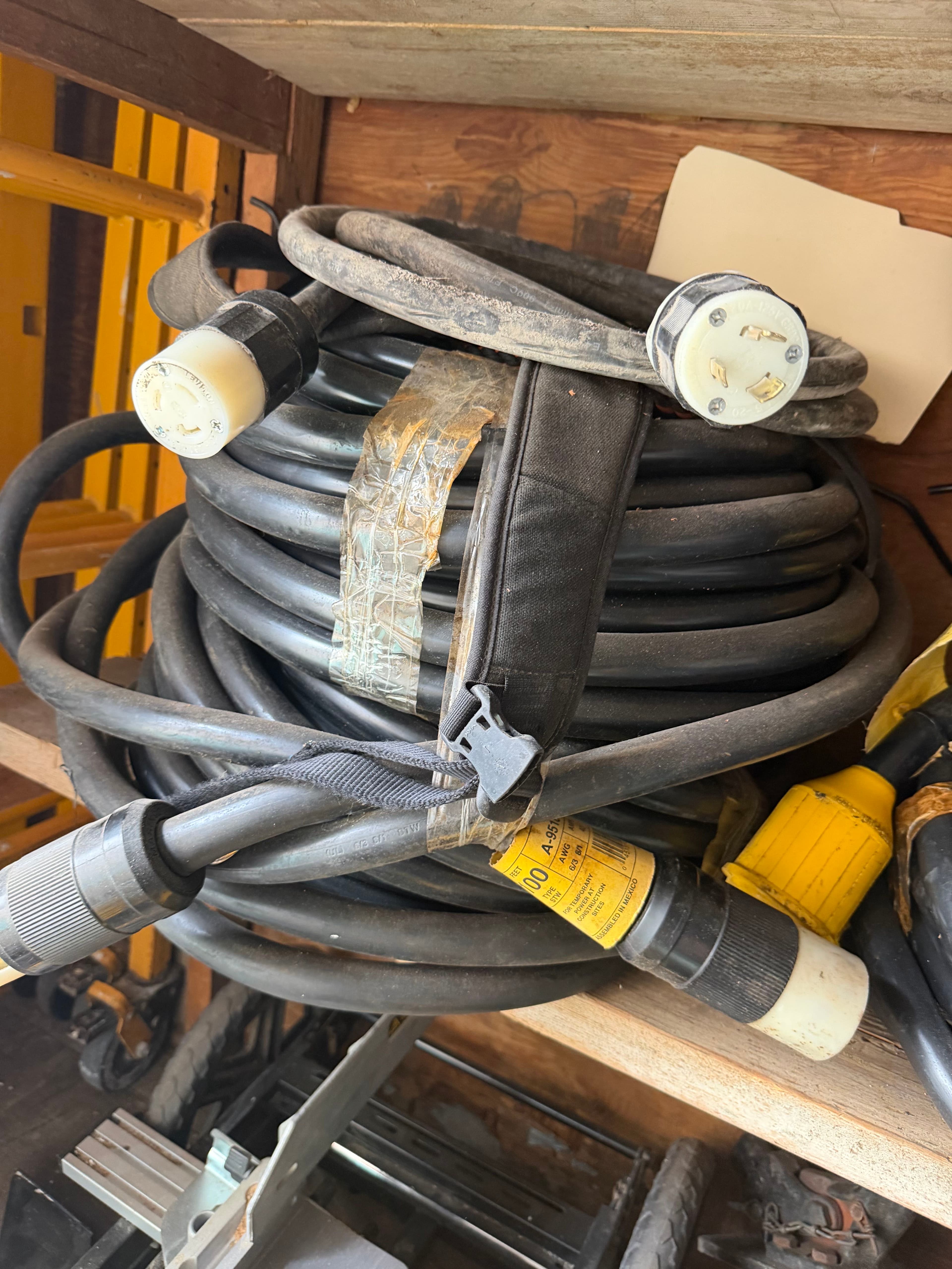 50 amp 100ft power cords