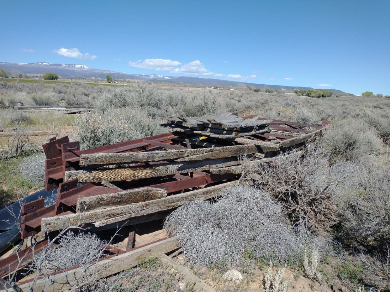 50-ft curved-top steel trusses 3