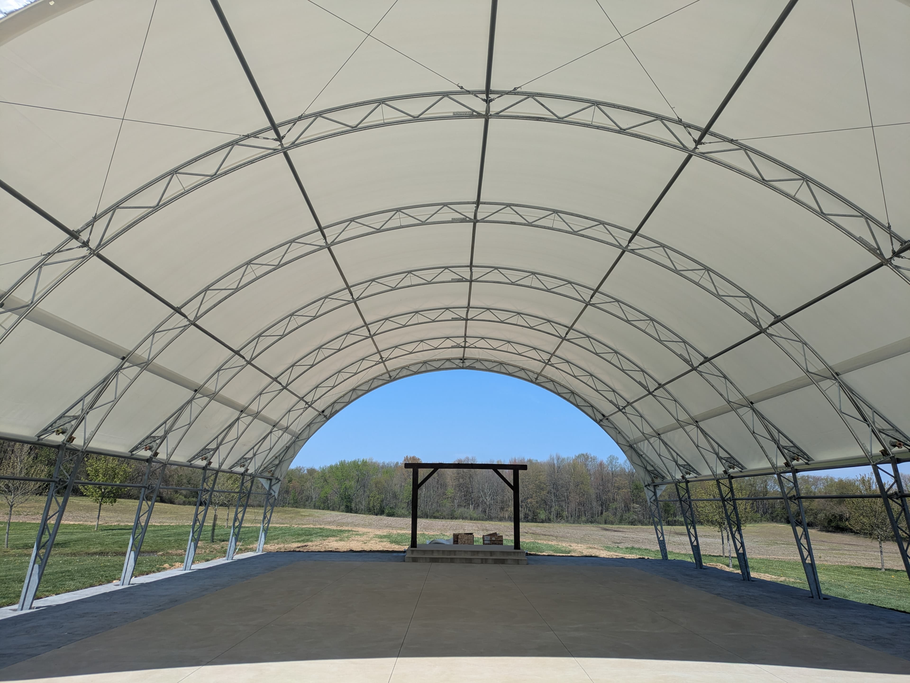 Clear-span Fabric Building 4