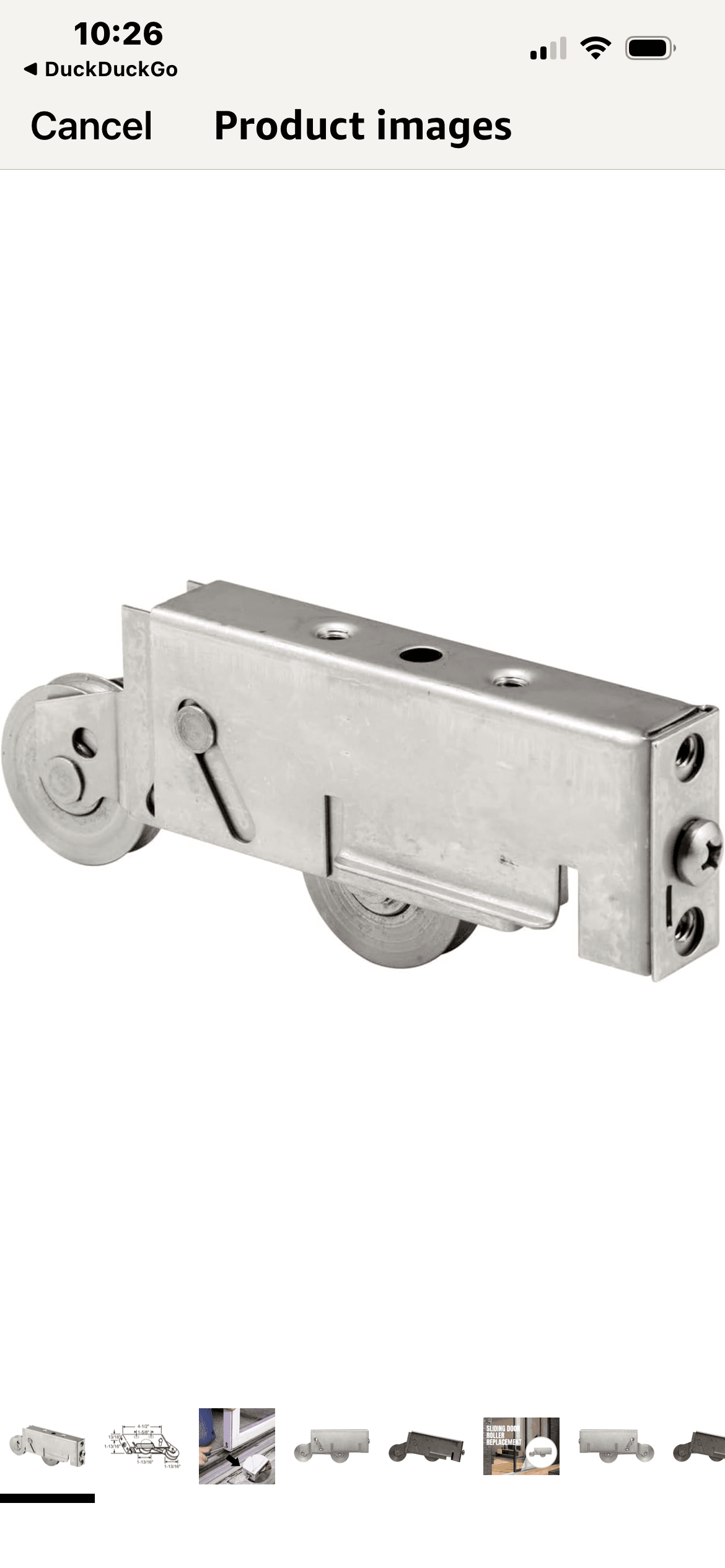 stainless steel patio door wheels