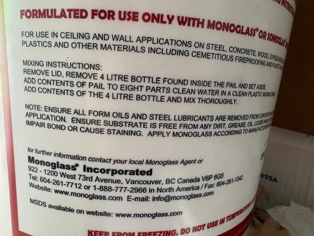 Monoglass Bonding Adhesive 3