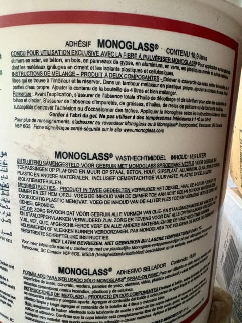 Monoglass Bonding Adhesive 5