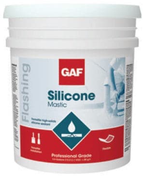 GAF Silicone Mastic Roof Coating 2.0 White