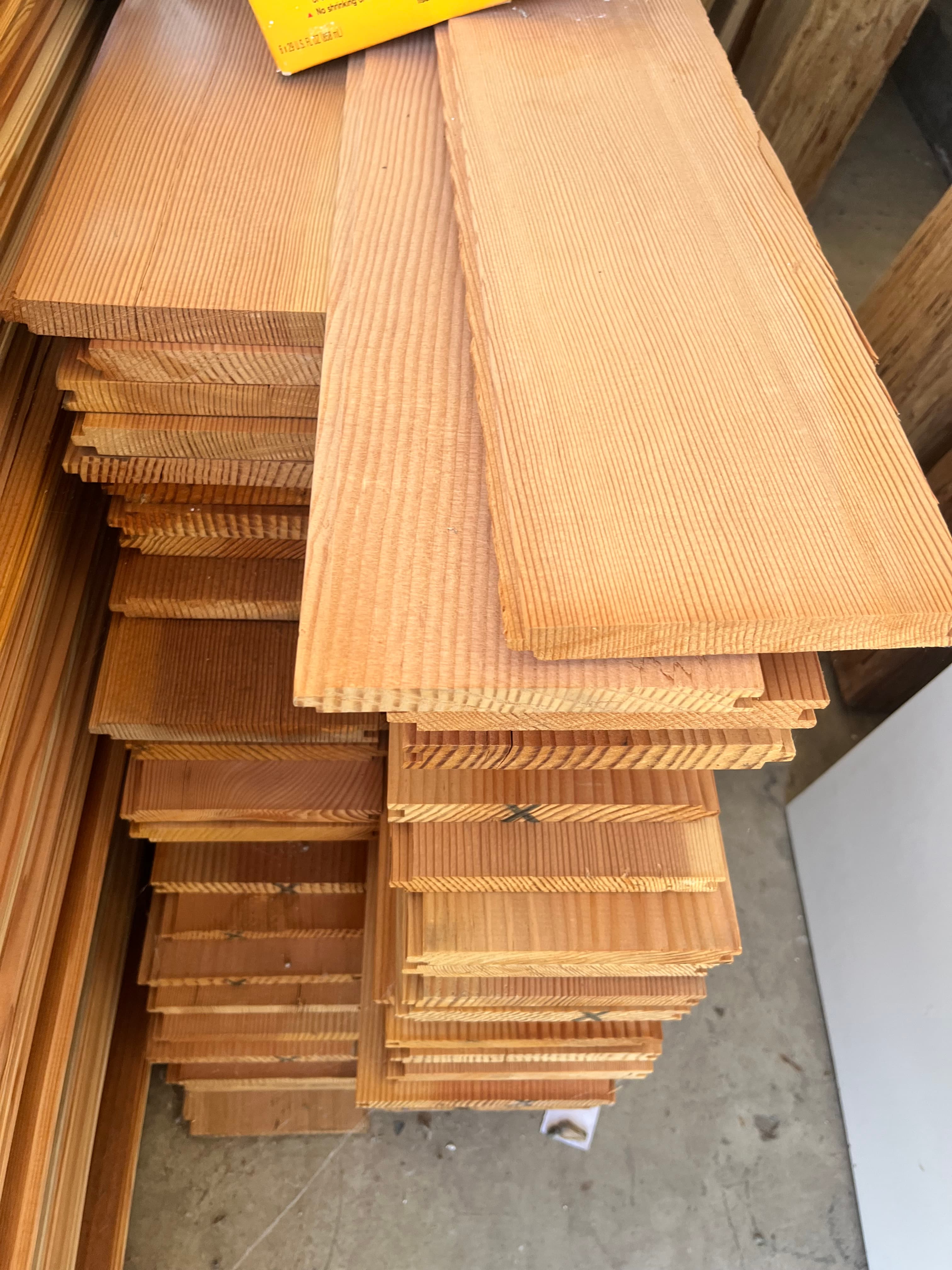 1x6 CVG DOUG FIR T&G 2