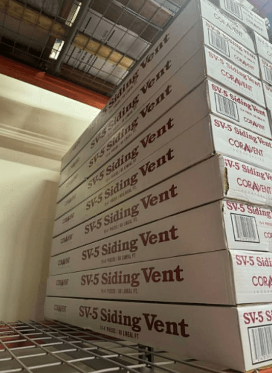 Coravent SV-5 Siding Vent 15-4" Pieces / 60 Lineal FT 2