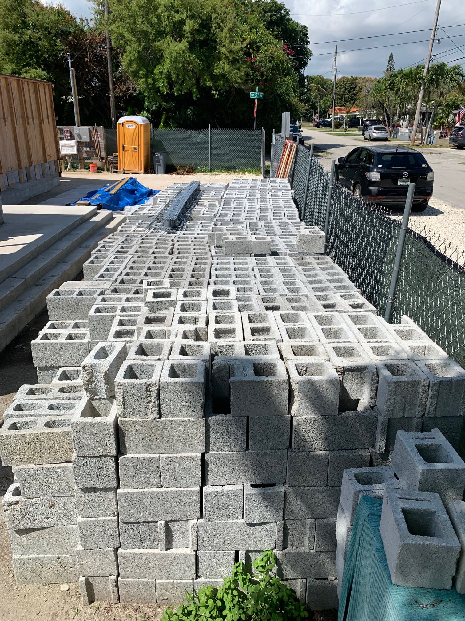 Surplus 8" Concrete Block (CMU) for sale in Miami, FL 33155 2