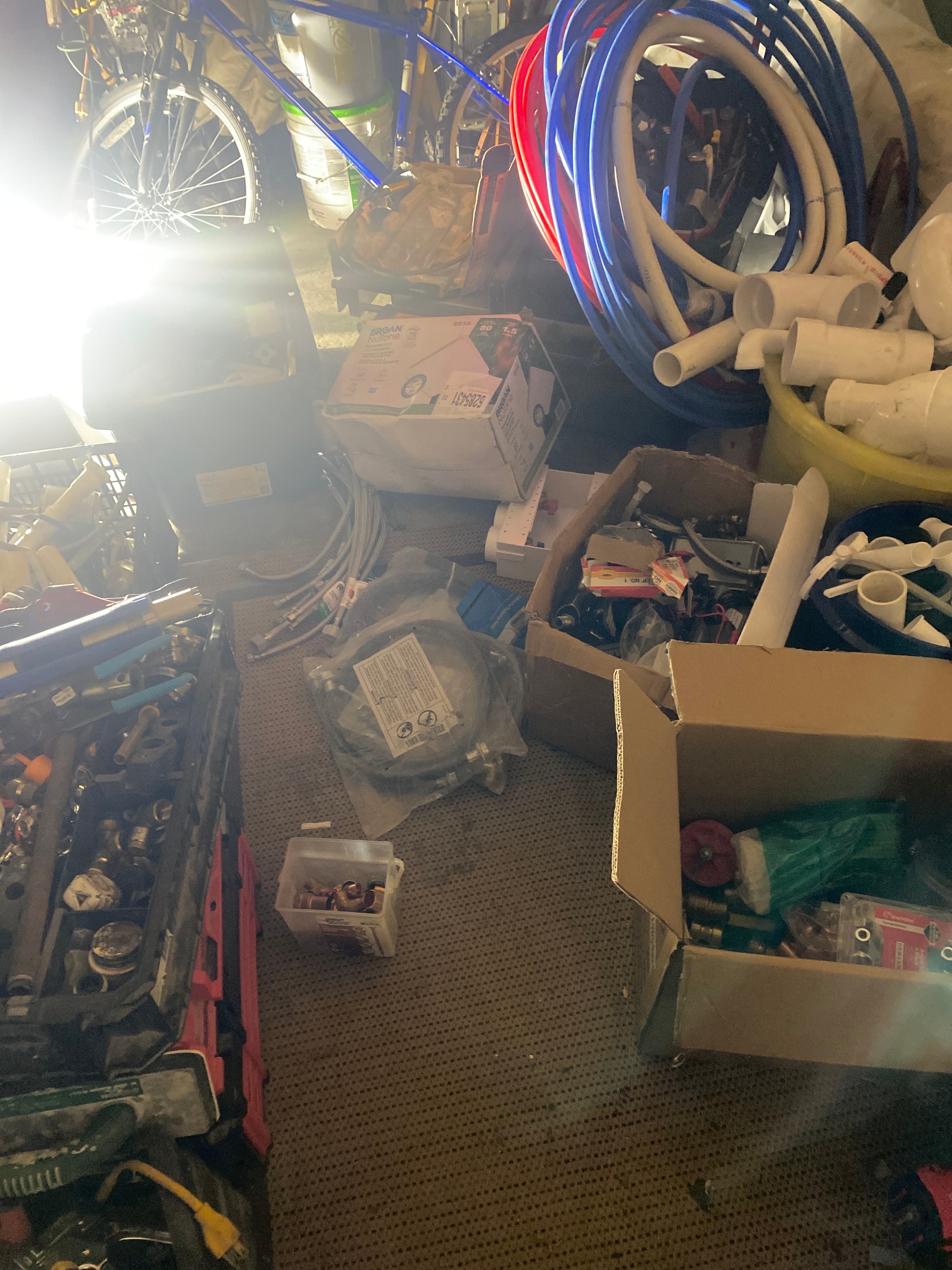 Plumbing lot